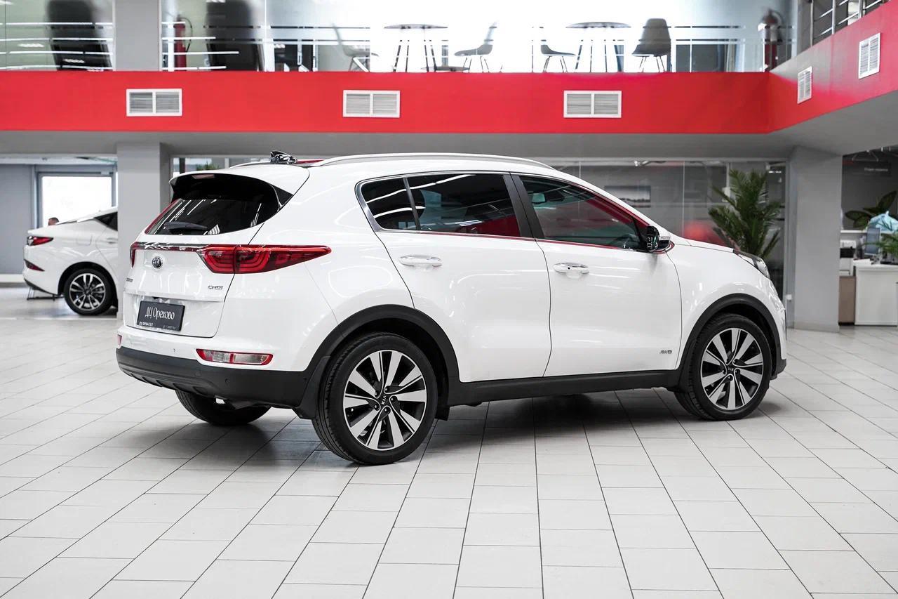 Kia Sportage 2017, белый, ДЦ Орехово