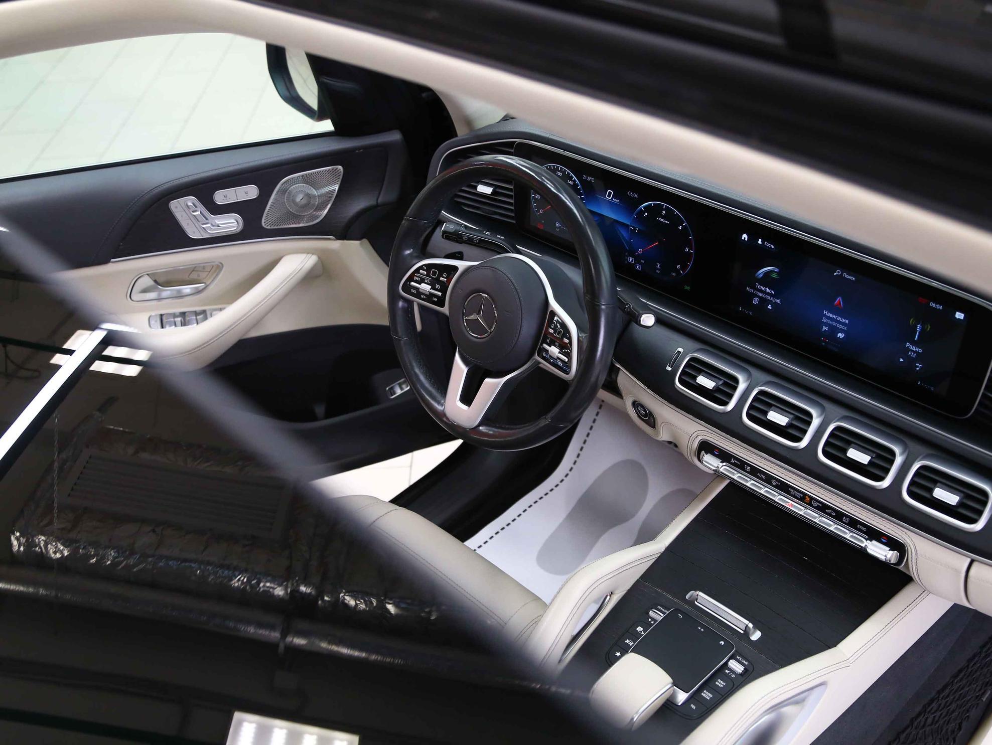 Mercedes-Benz GLS 2021, синий, ДЦ Орехово
