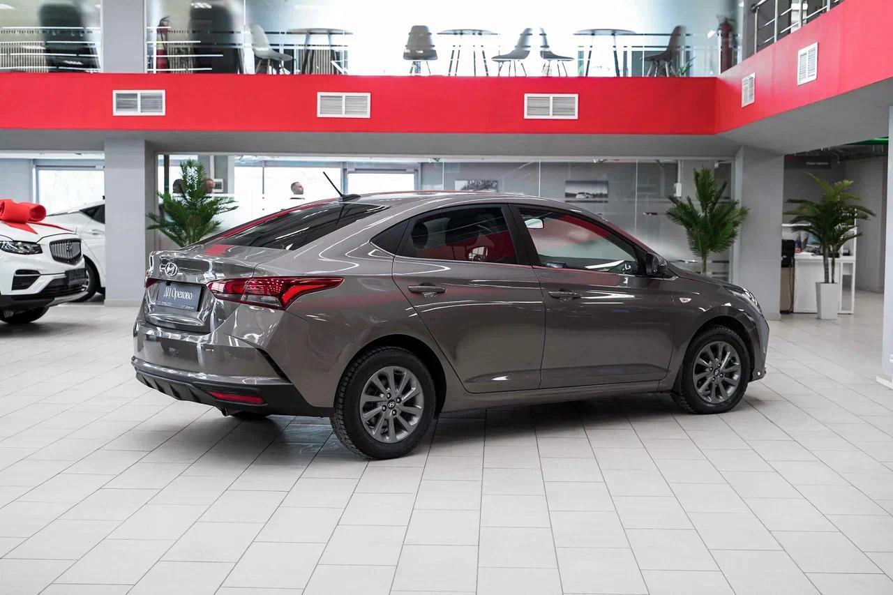 Hyundai Solaris 2021, серый, ДЦ Орехово
