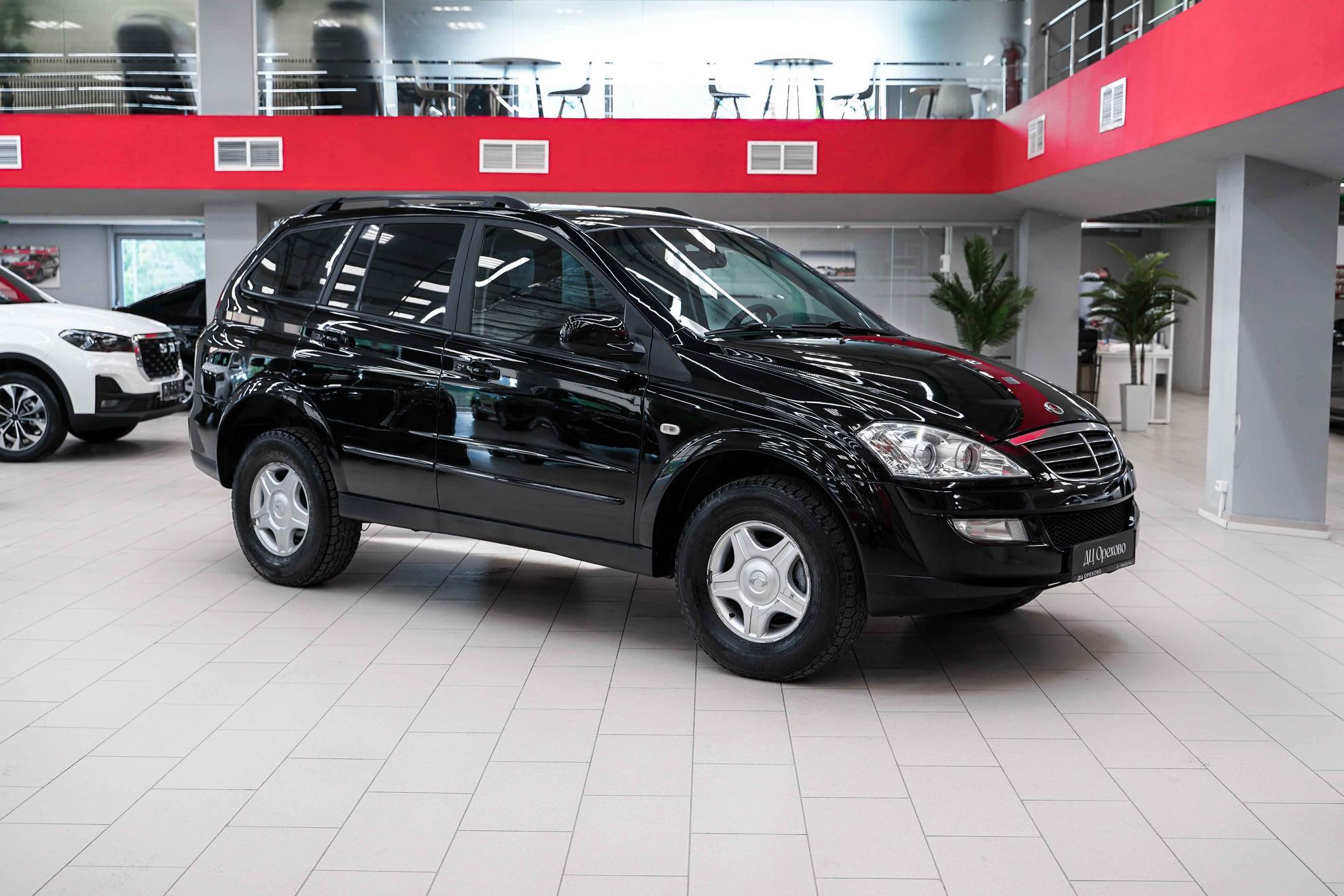 SsangYong Kyron 2009, черный, ДЦ Орехово