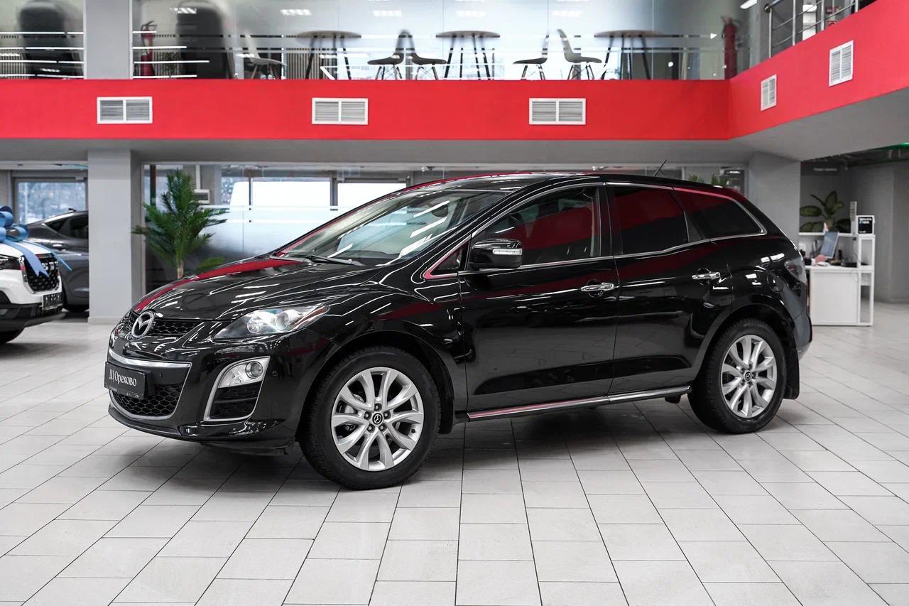 Mazda CX-7 2011, черный, ДЦ Орехово