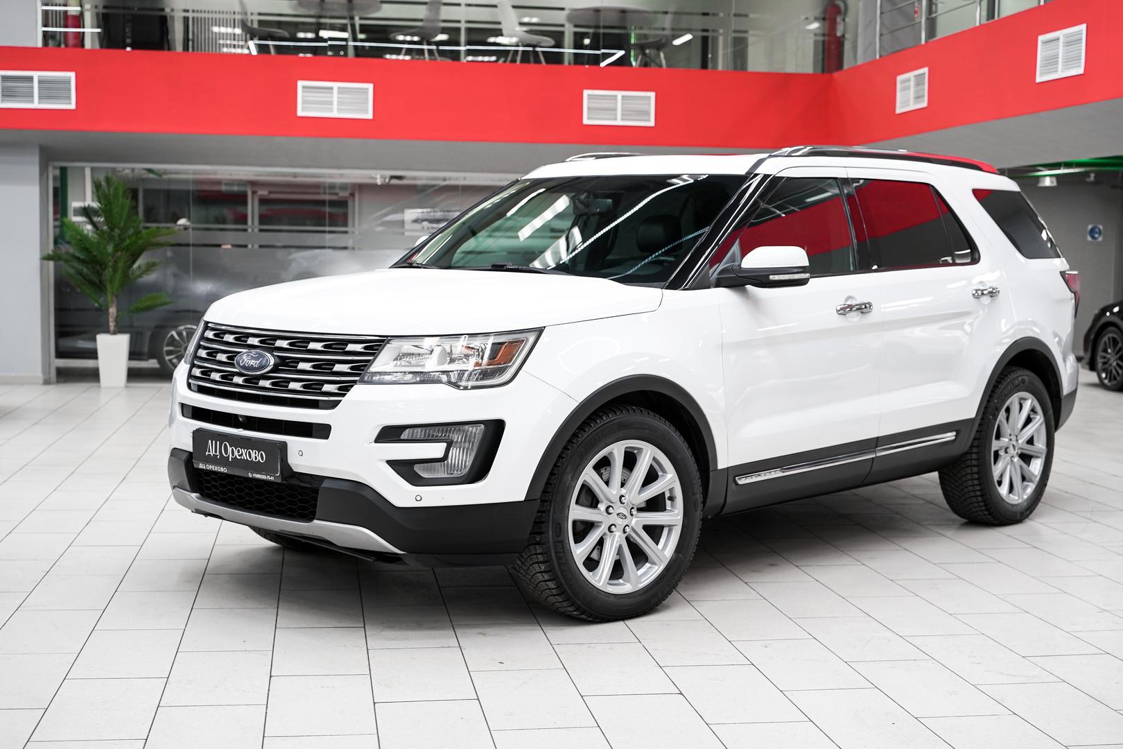 Ford Explorer 2017, белый, ДЦ Орехово