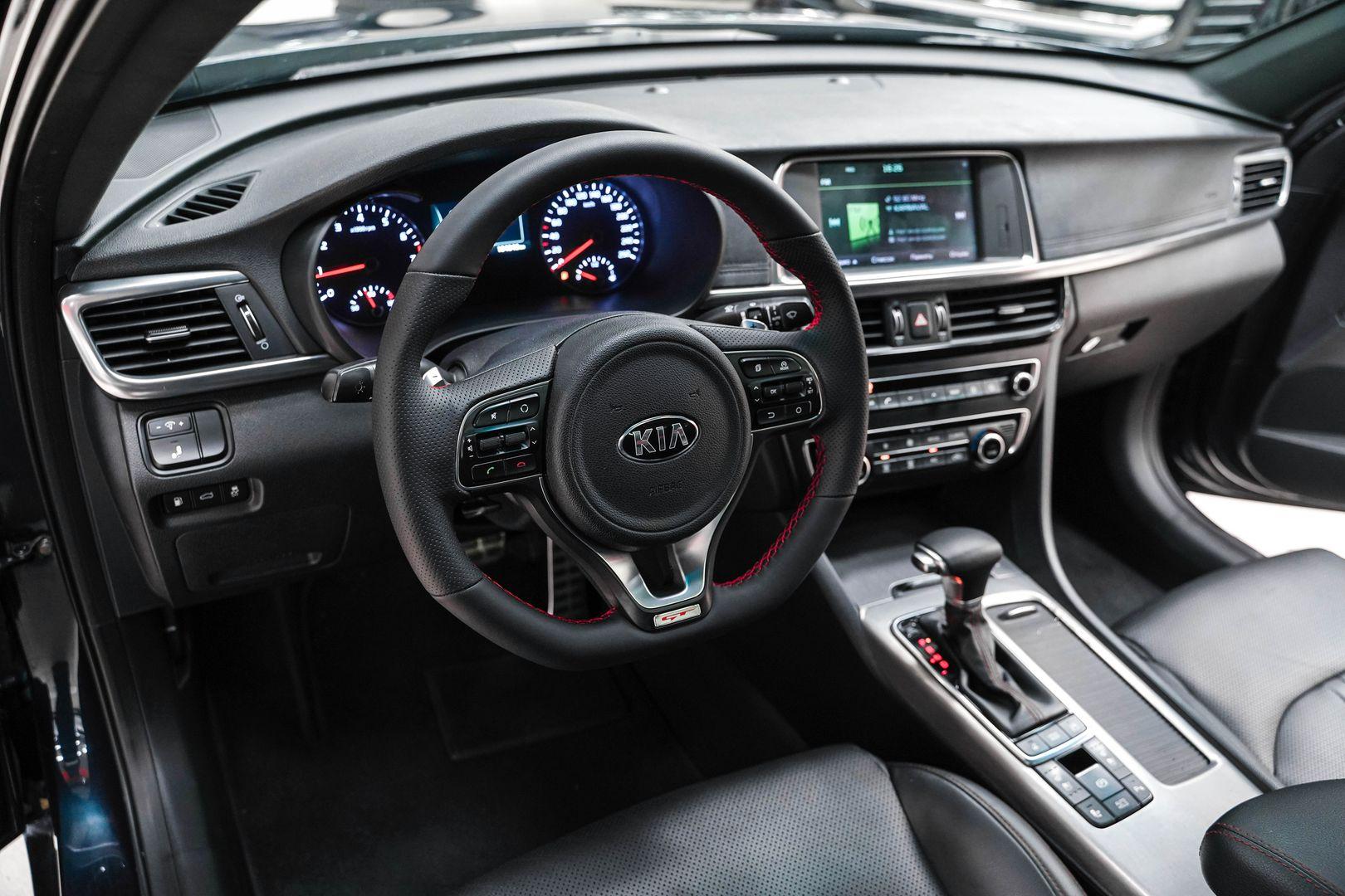 Kia Optima 2016, синий, ДЦ Орехово