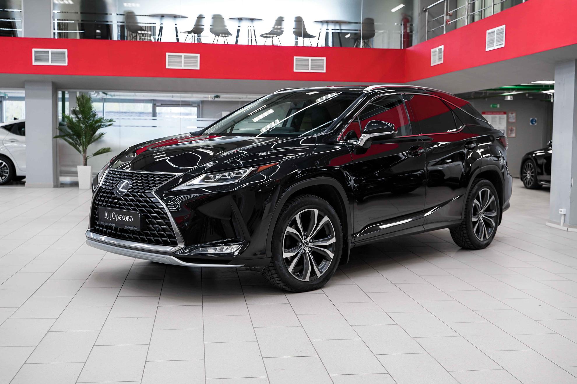 Lexus RX 2019, черный, ДЦ Орехово