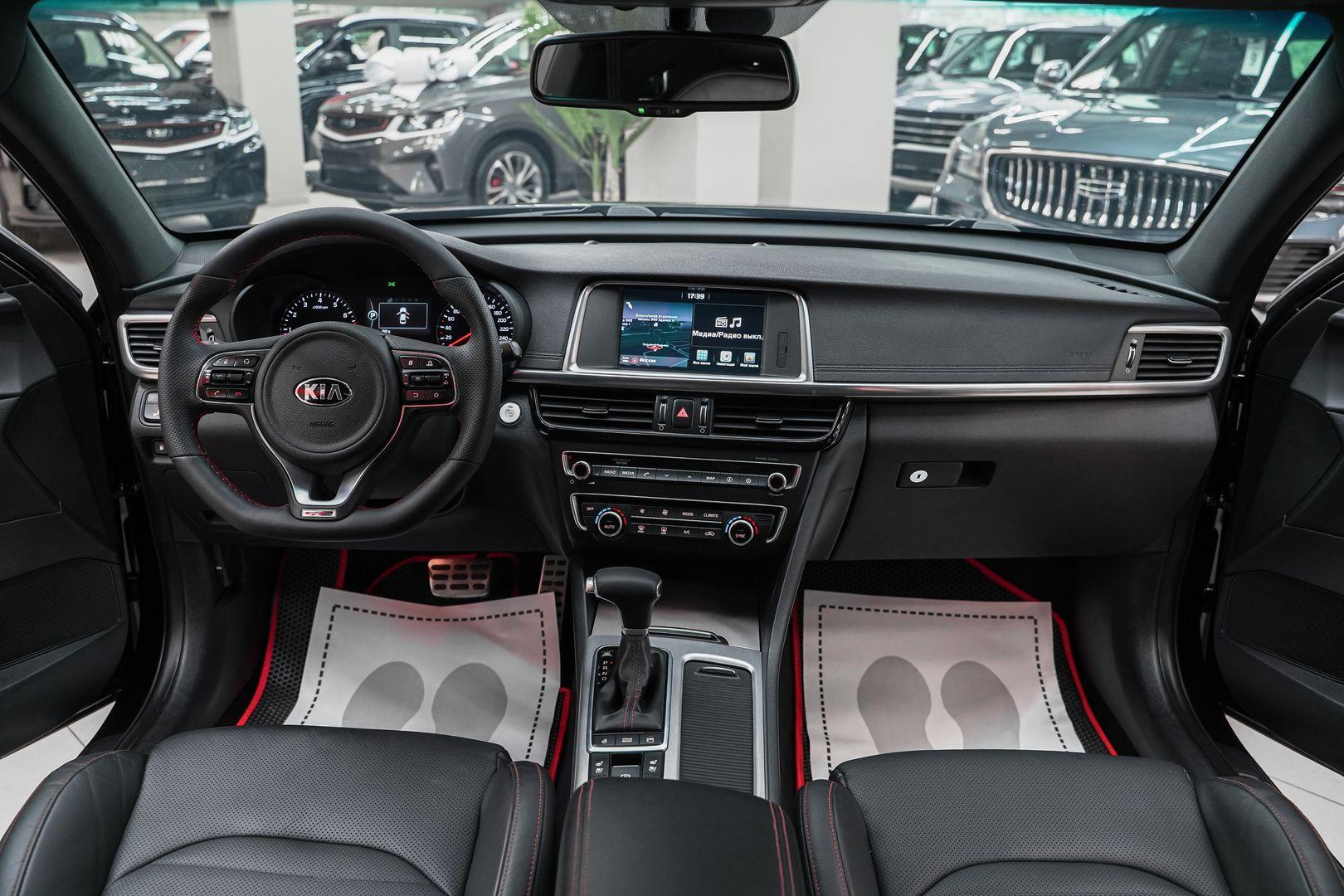 Kia Optima 2018, черный, ДЦ Орехово