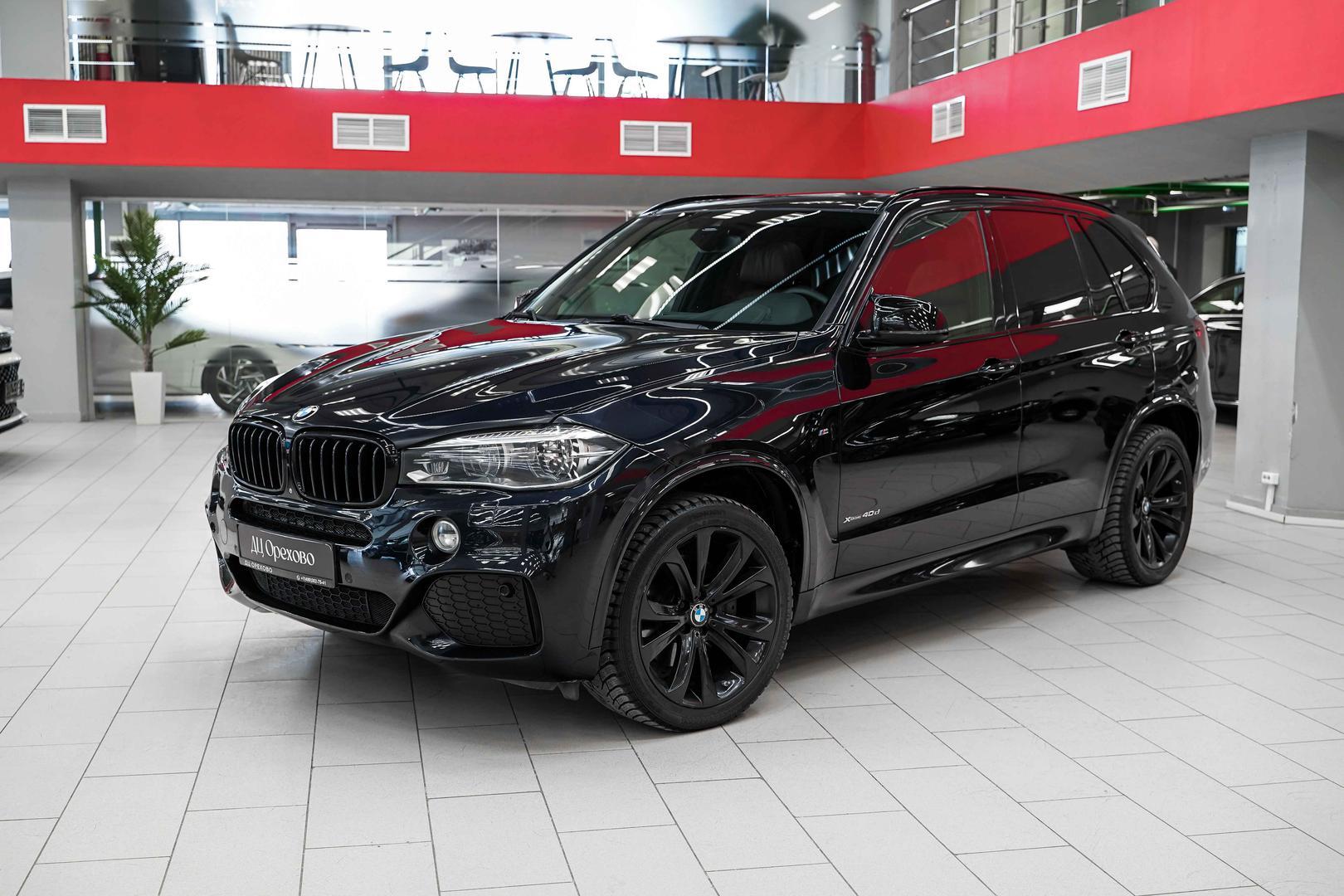 BMW X5 2016, черный, ДЦ Орехово