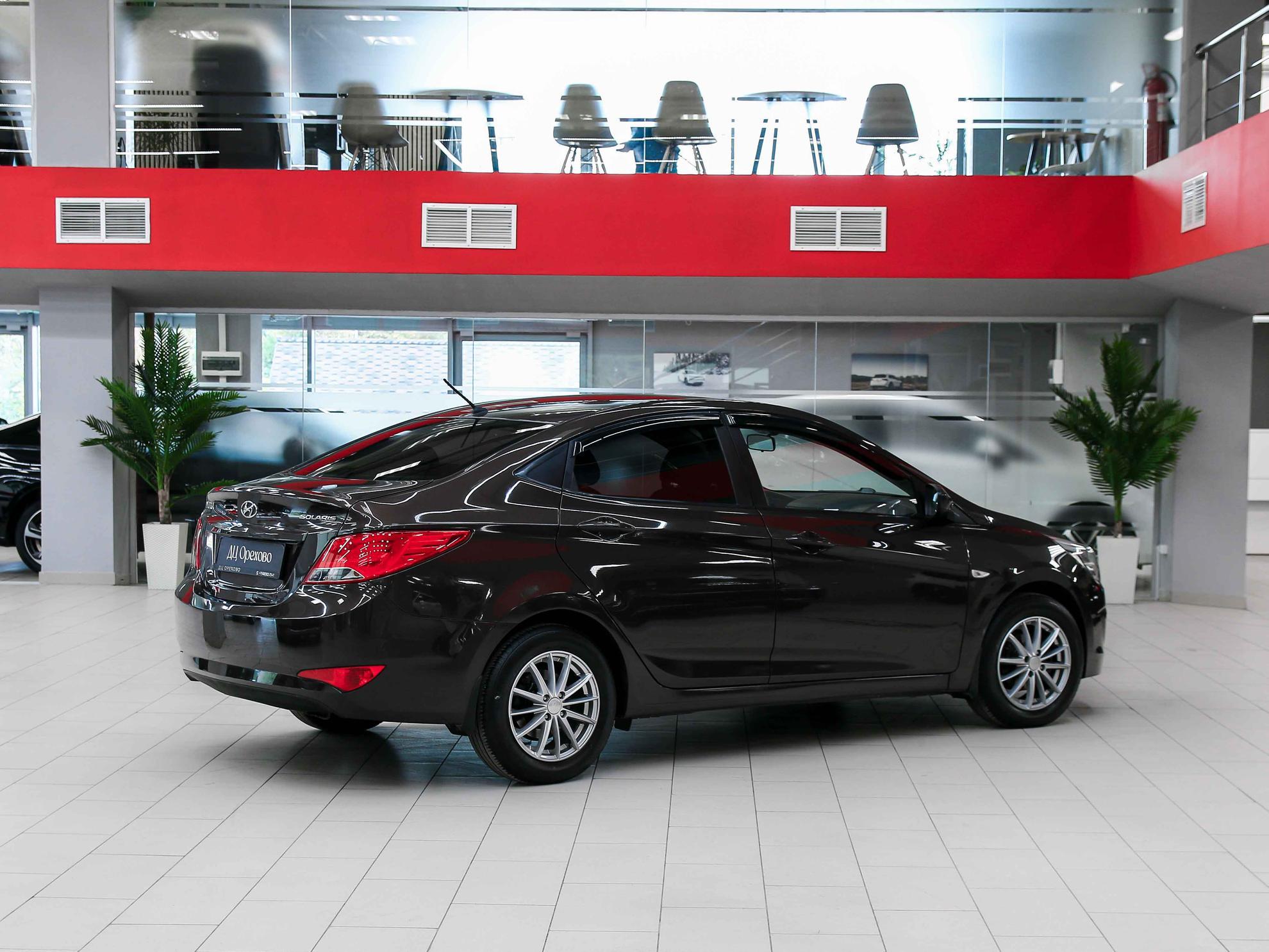 Hyundai Solaris 2014, коричневый, ДЦ Орехово