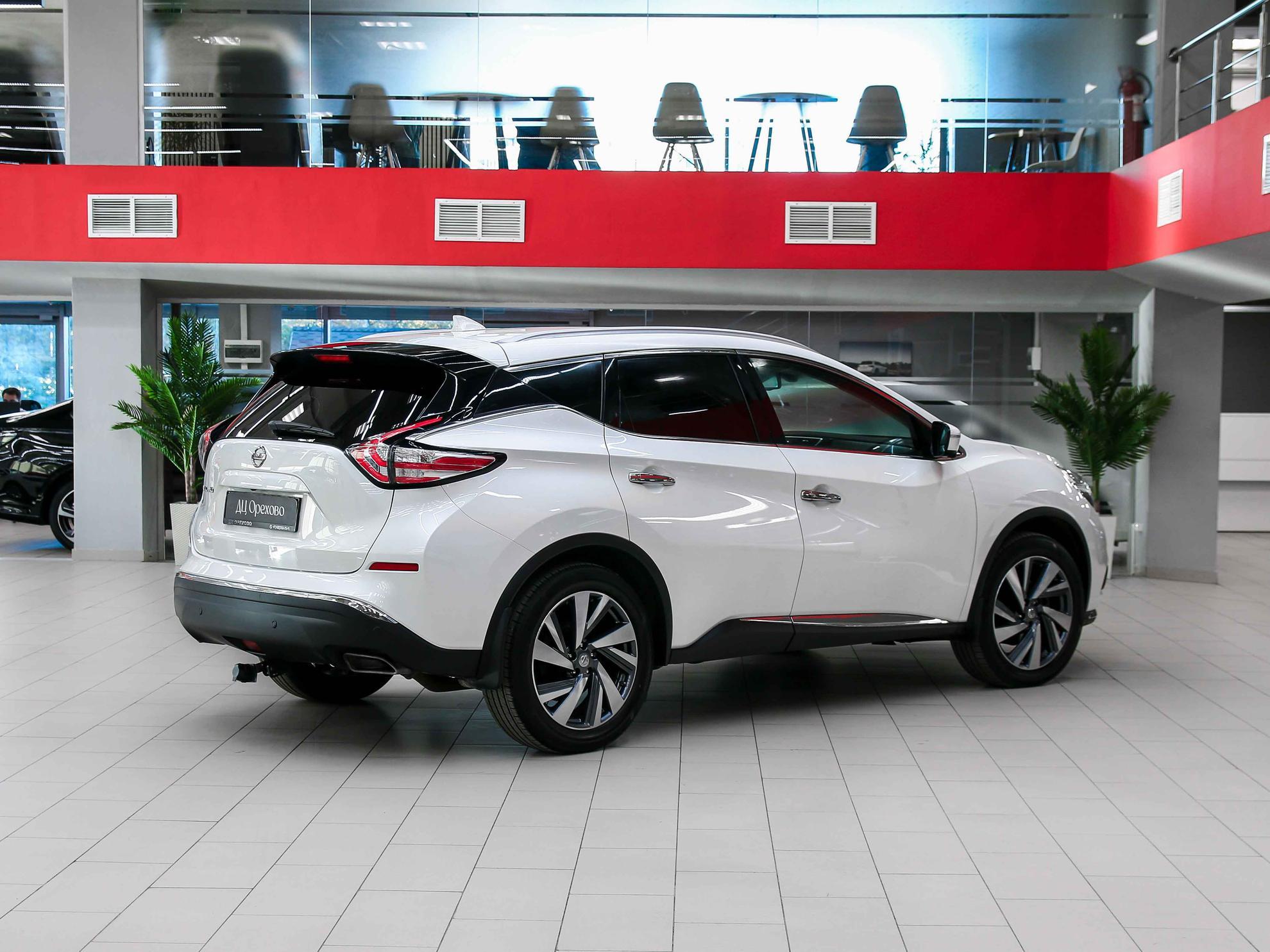 Nissan Murano 2017, белый, ДЦ Орехово