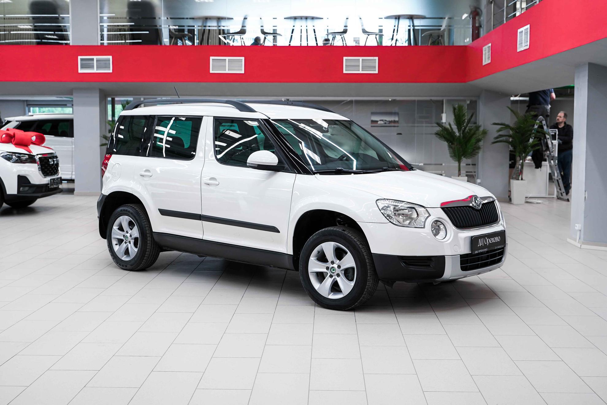 Skoda Yeti 2013, белый, ДЦ Орехово
