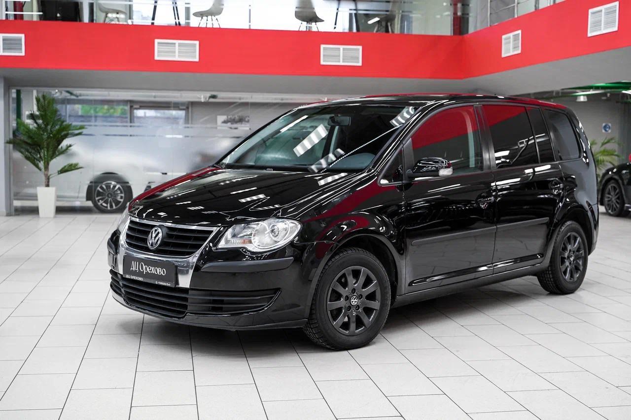 Volkswagen Touran 2008, черный, ДЦ Орехово