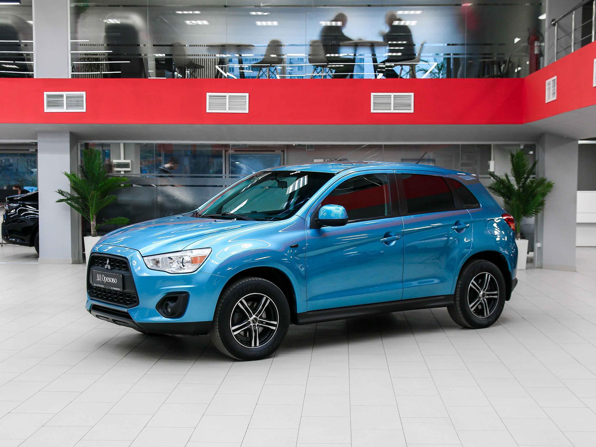 Mitsubishi ASX 2013, голубой, ДЦ Орехово
