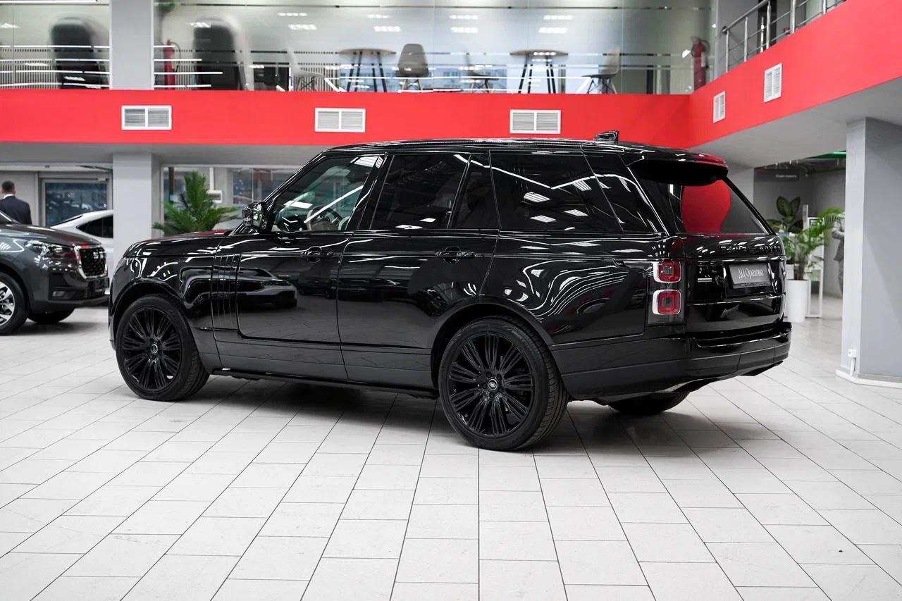 Land Rover Range Rover 2019, черный, ДЦ Орехово