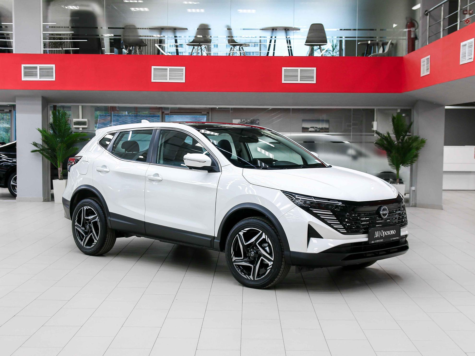 Nissan Qashqai 2026, белый, ДЦ Орехово