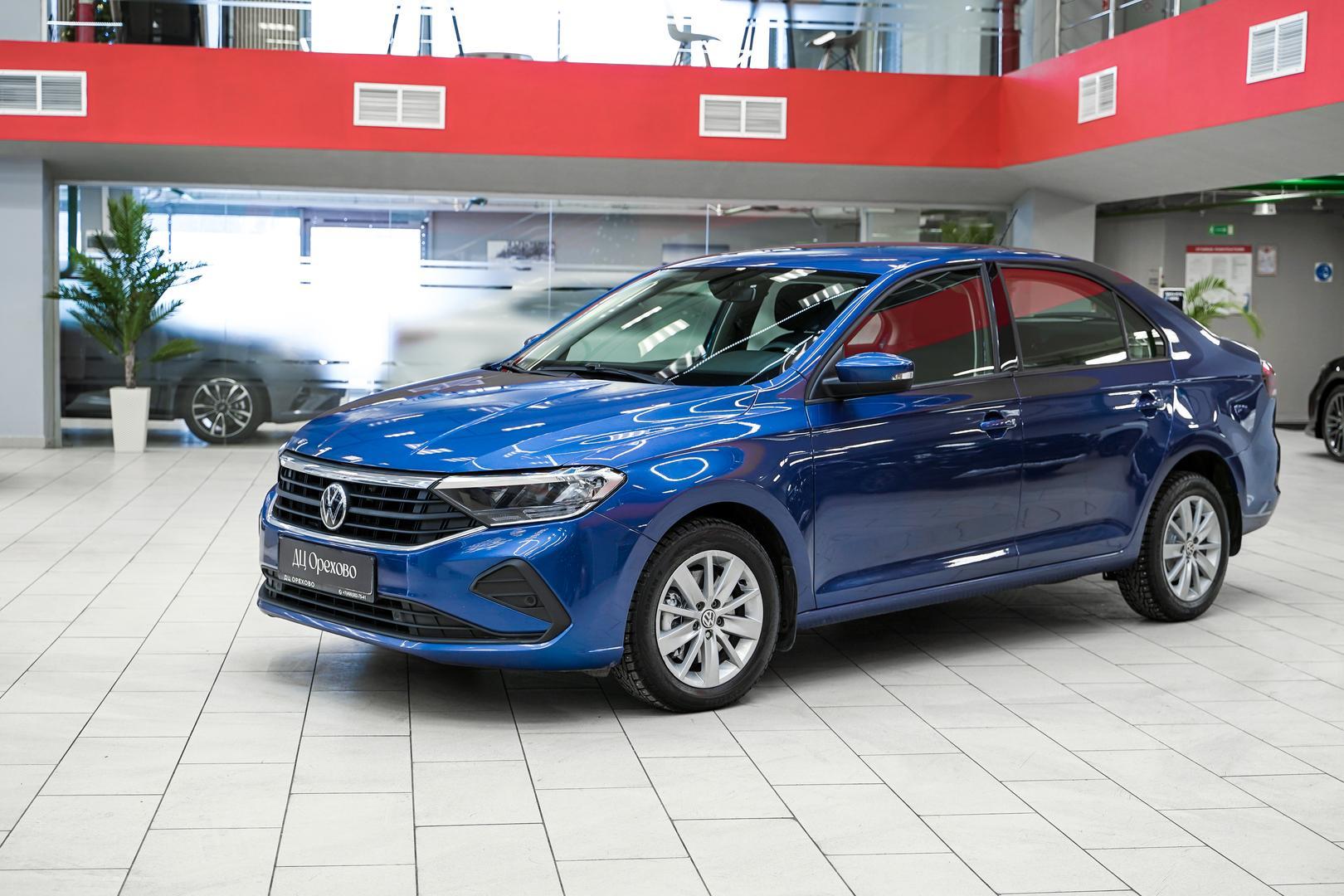 Volkswagen Polo 2020, синий, ДЦ Орехово