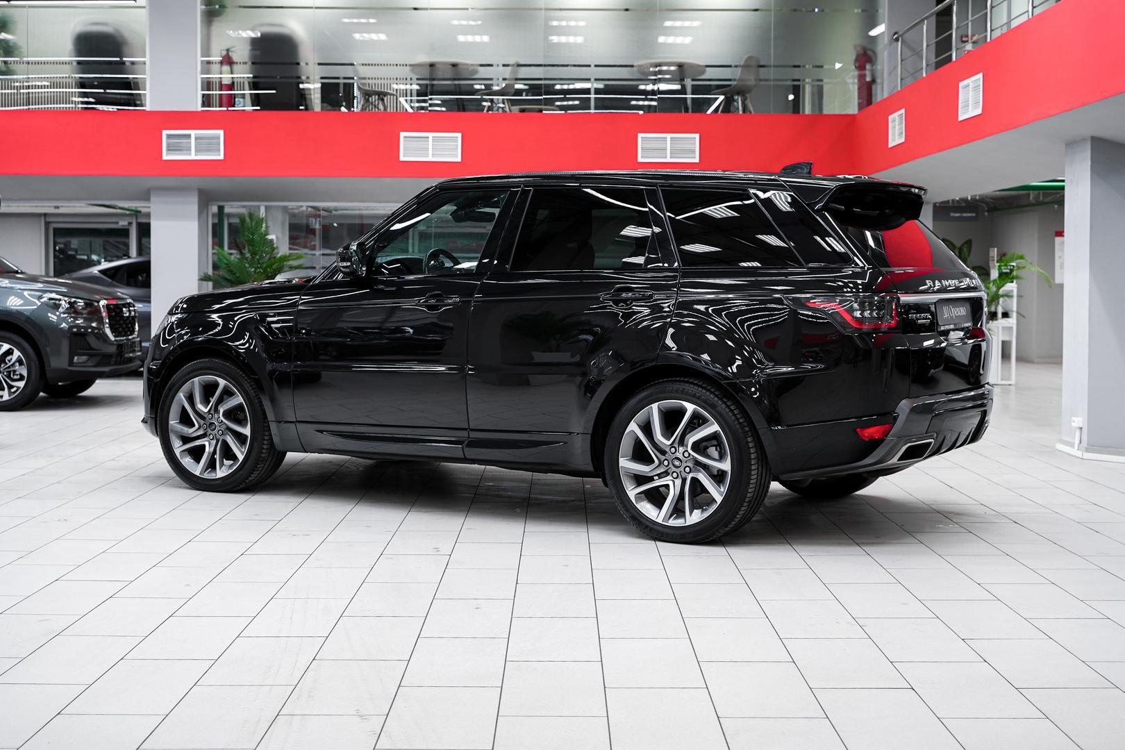 Land Rover Range Rover Sport 2019, черный, ДЦ Орехово