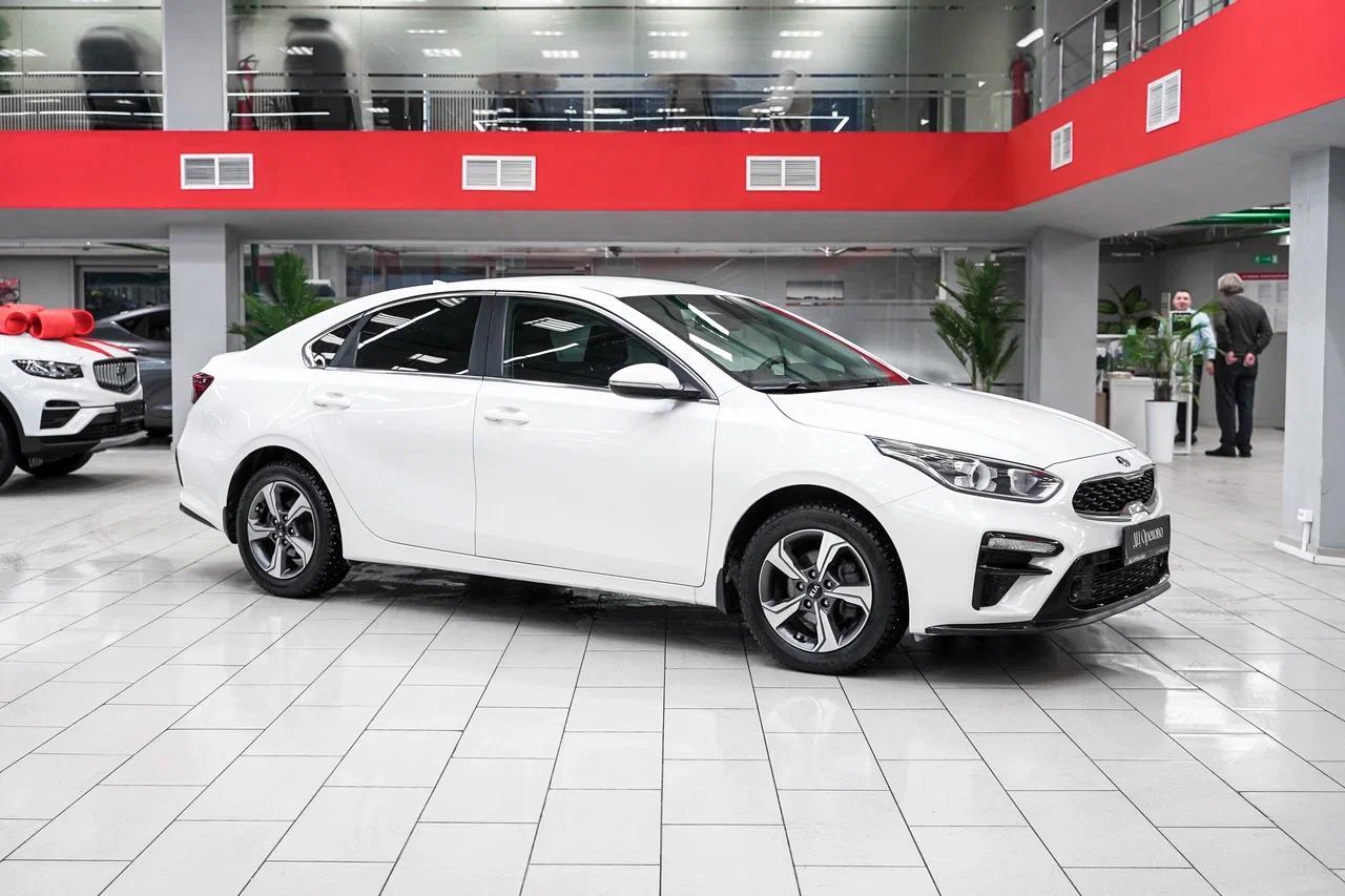 Kia Cerato 2019, белый, ДЦ Орехово