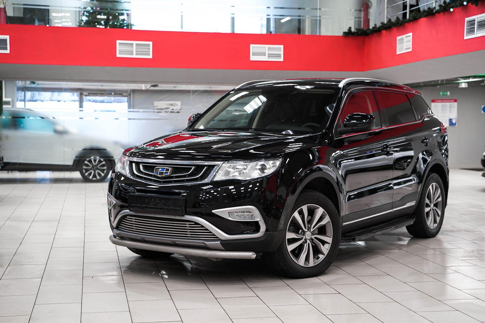 Geely Atlas 2018, черный, ДЦ Орехово