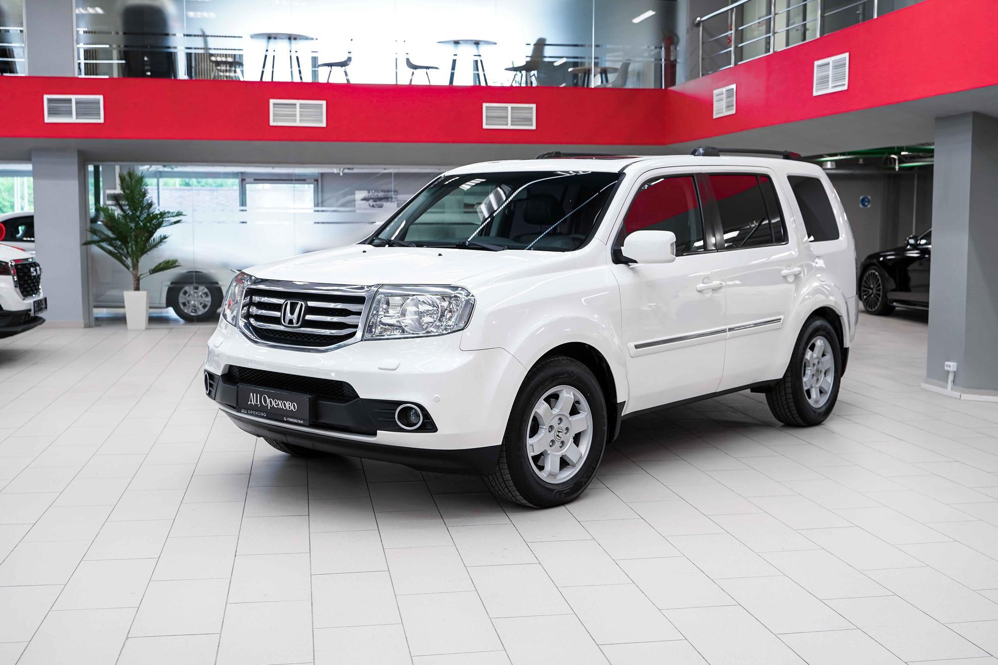 Honda Pilot 2013, белый, ДЦ Орехово