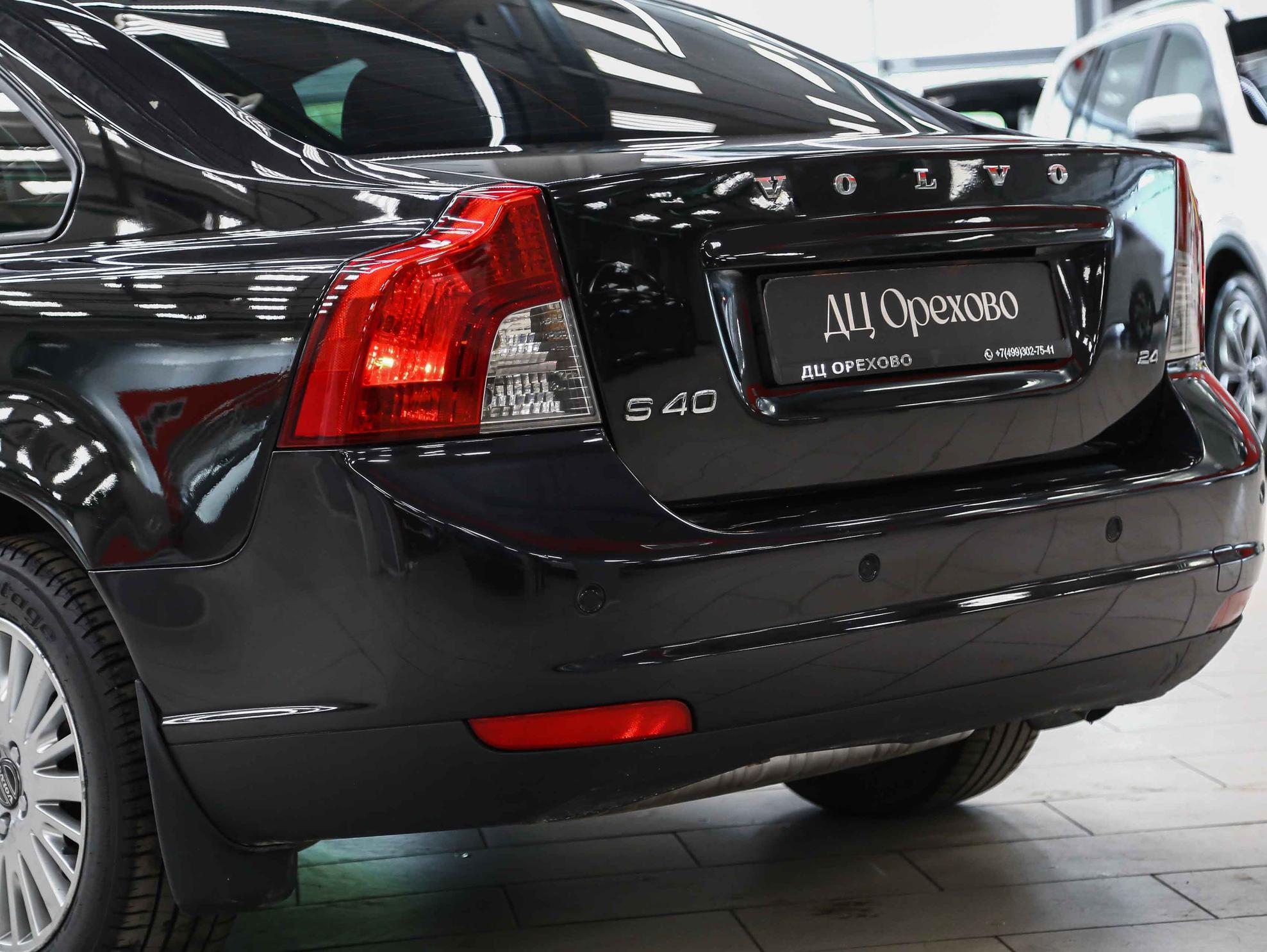 Volvo S40 2008, черный, ДЦ Орехово