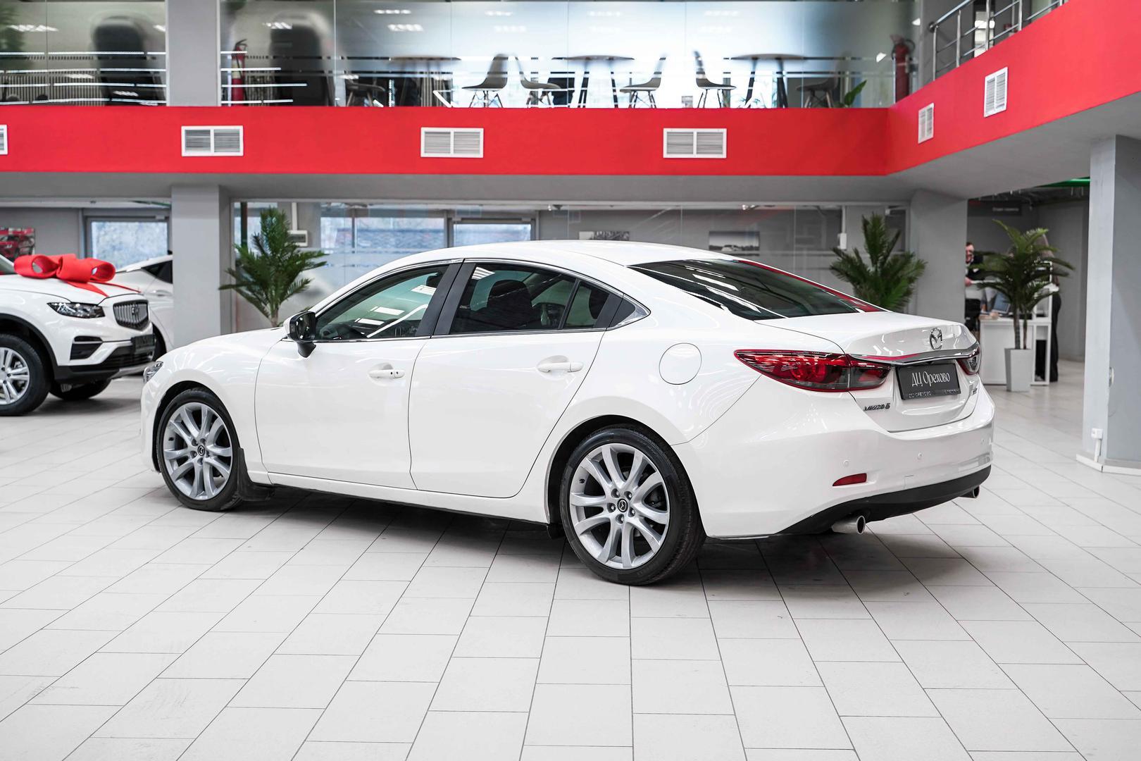 Mazda 6 2015, белый, ДЦ Орехово