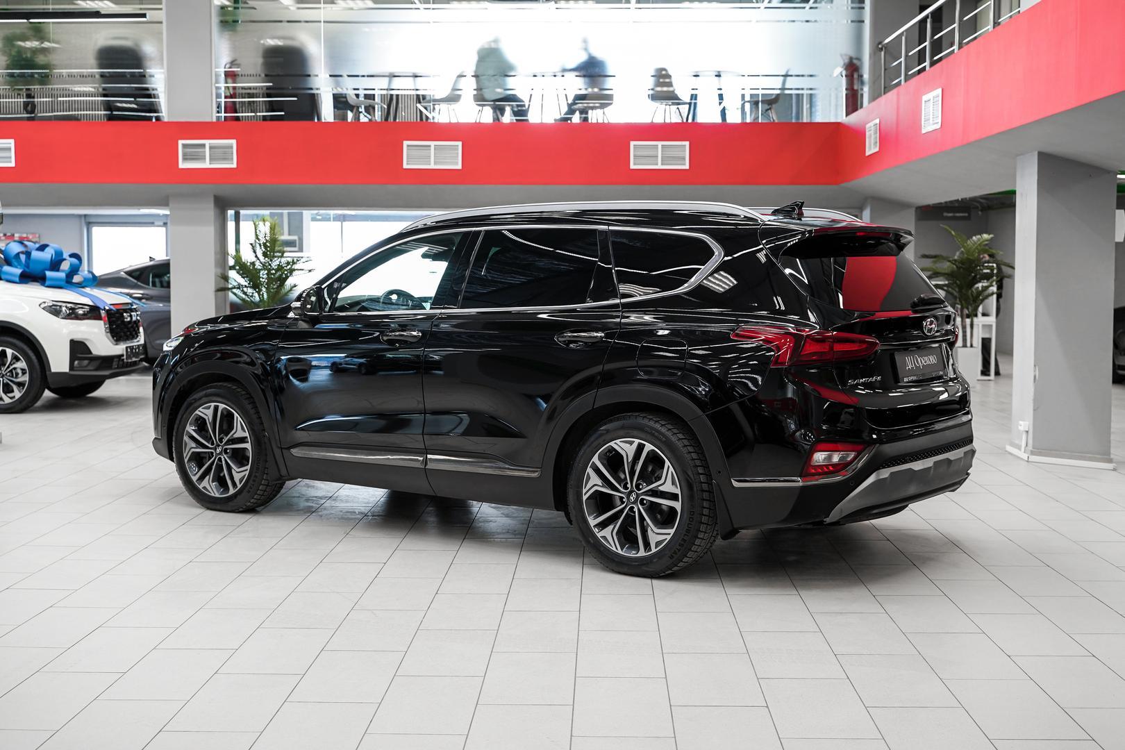 Hyundai Santa Fe 2019, черный, ДЦ Орехово