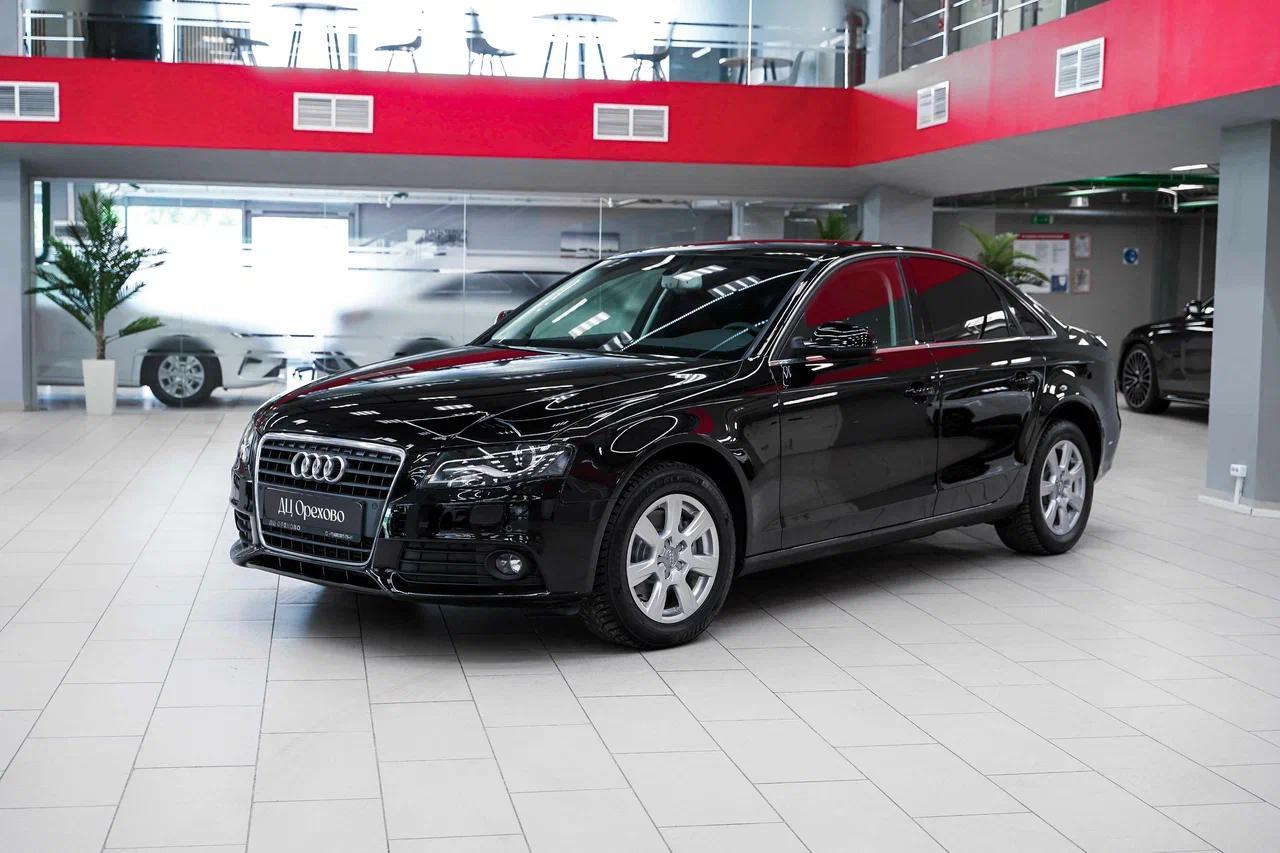 Audi A4 2010, черный, ДЦ Орехово