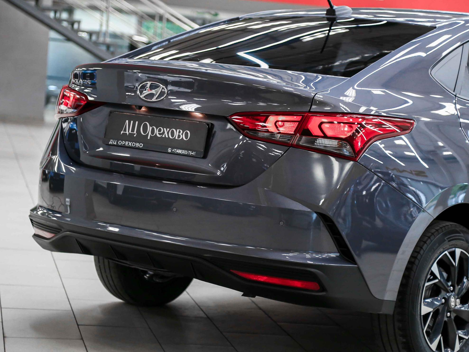 Hyundai Solaris 2021, серый, ДЦ Орехово