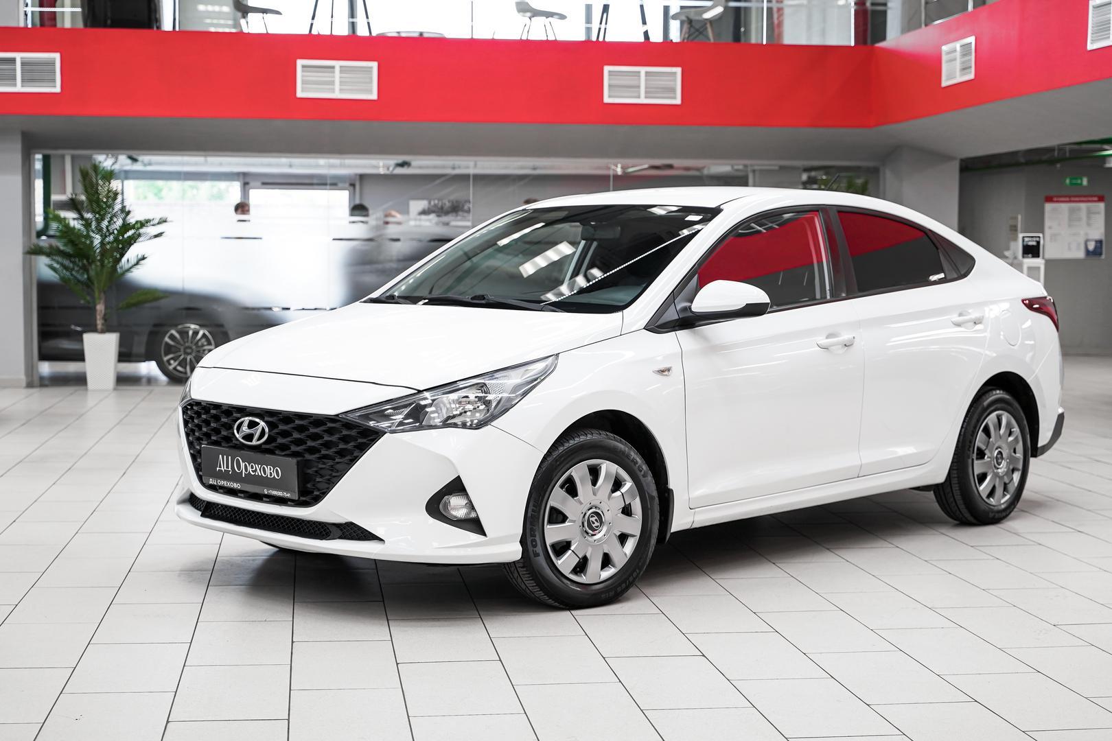 Hyundai Solaris 2020, белый, ДЦ Орехово