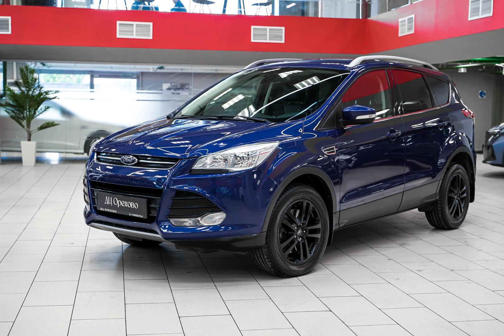 Ford Kuga 2015, синий, ДЦ Орехово