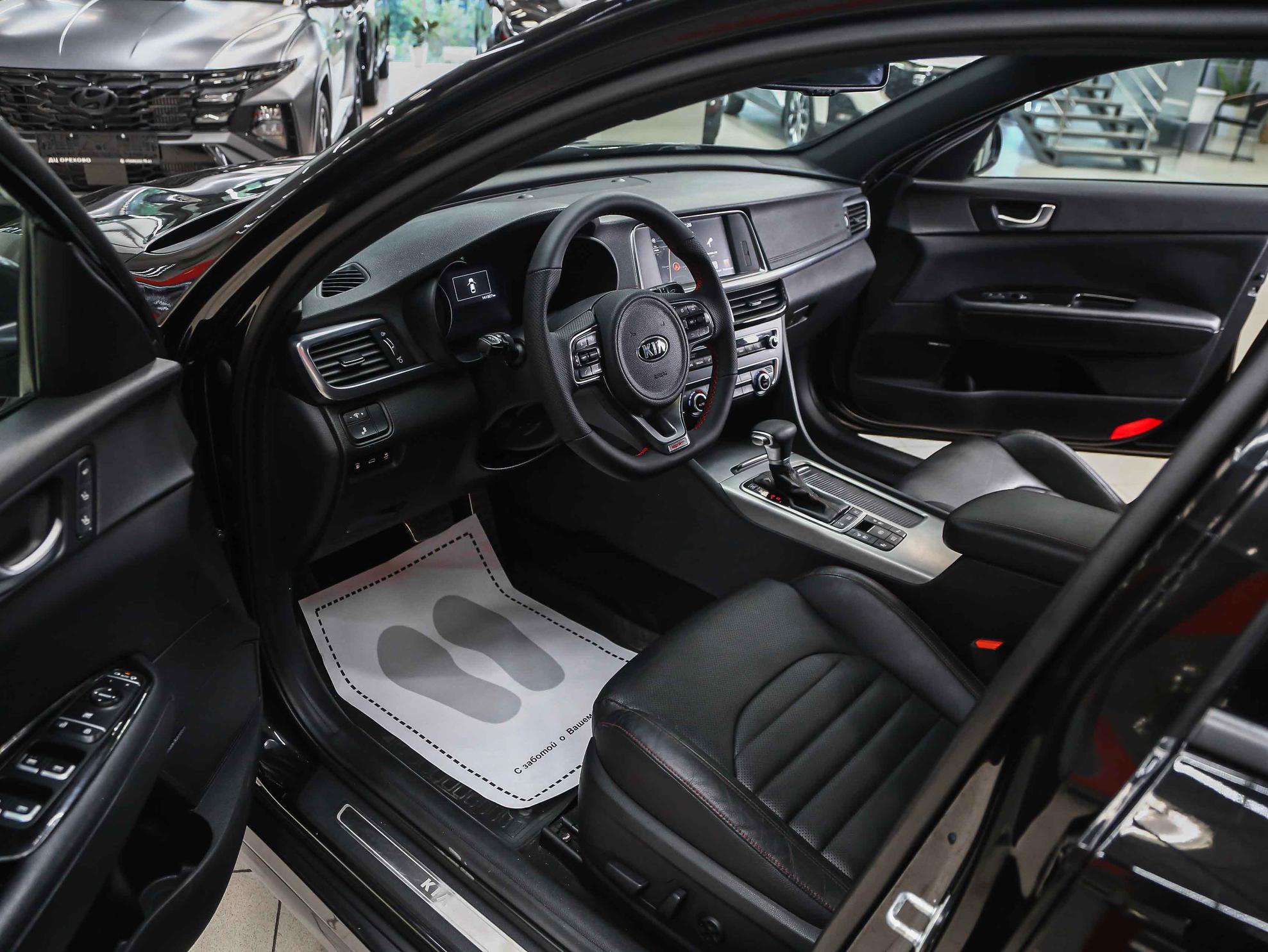 Kia Optima 2017, черный, ДЦ Орехово