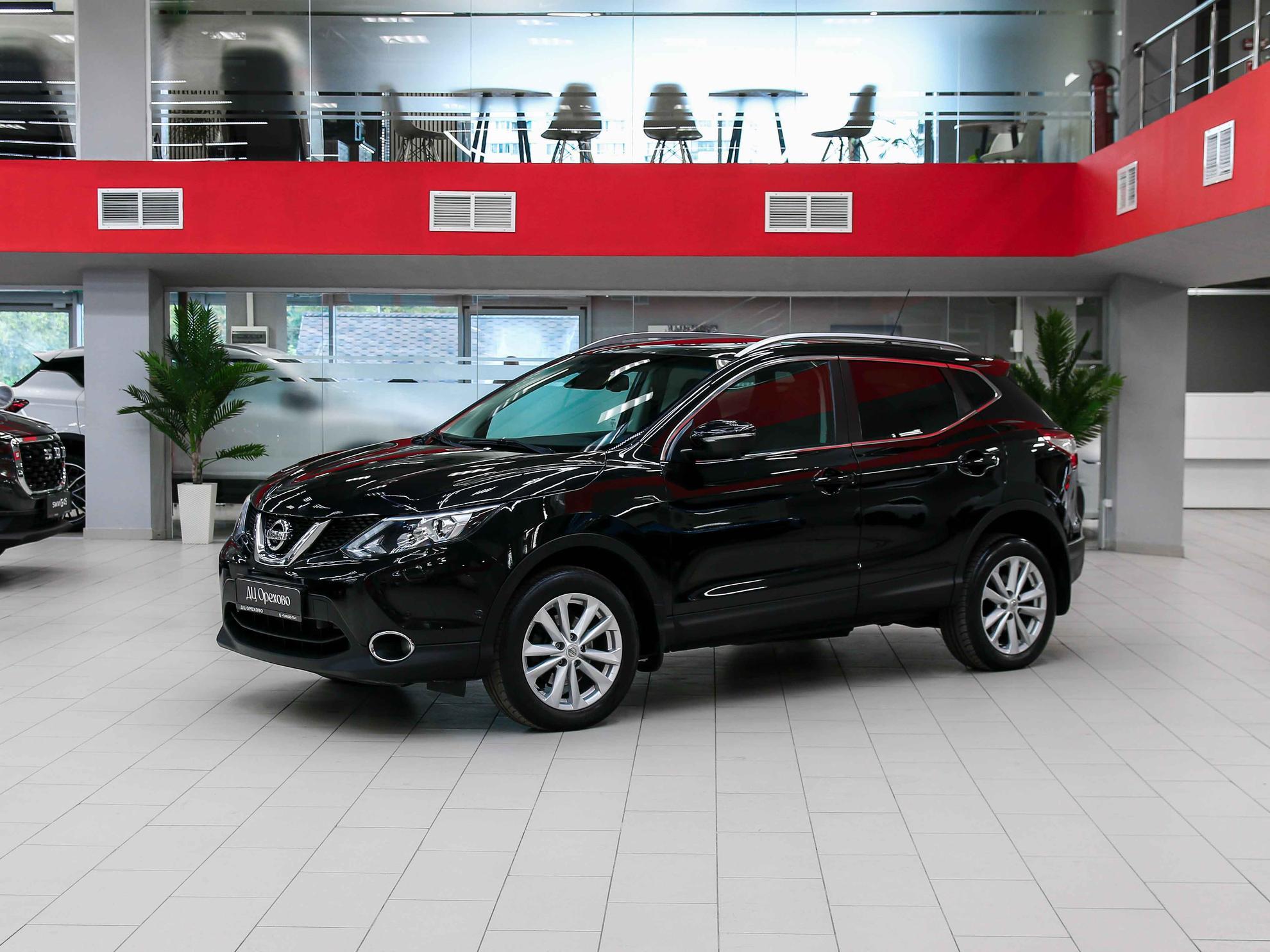Nissan Qashqai 2014, черный, ДЦ Орехово