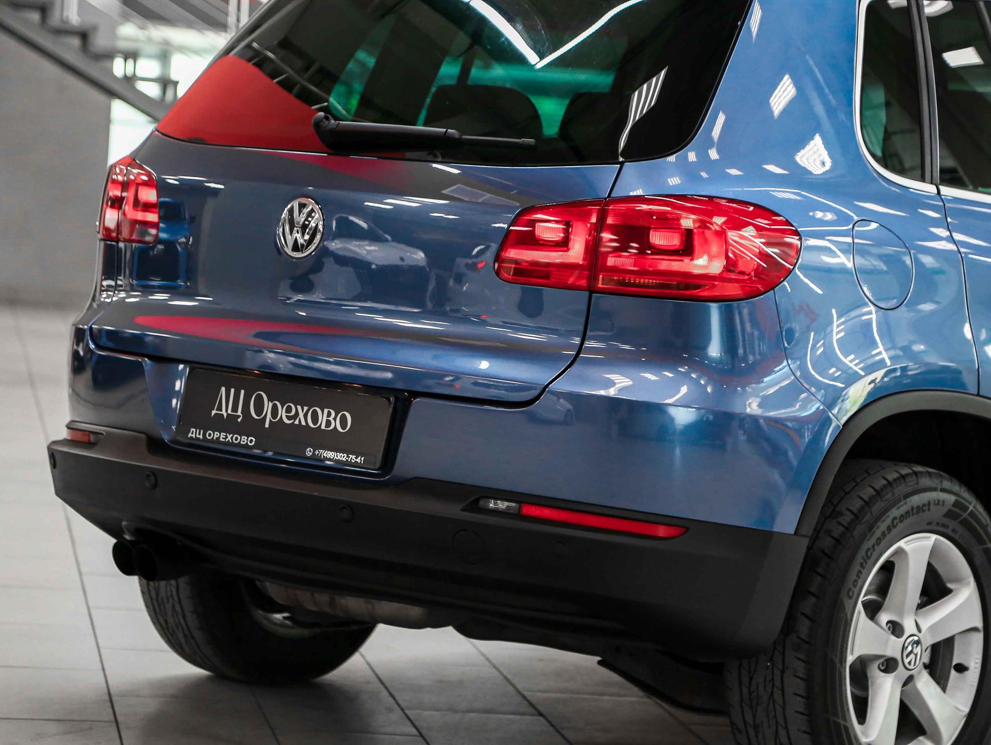 Volkswagen Tiguan 2012, синий, ДЦ Орехово