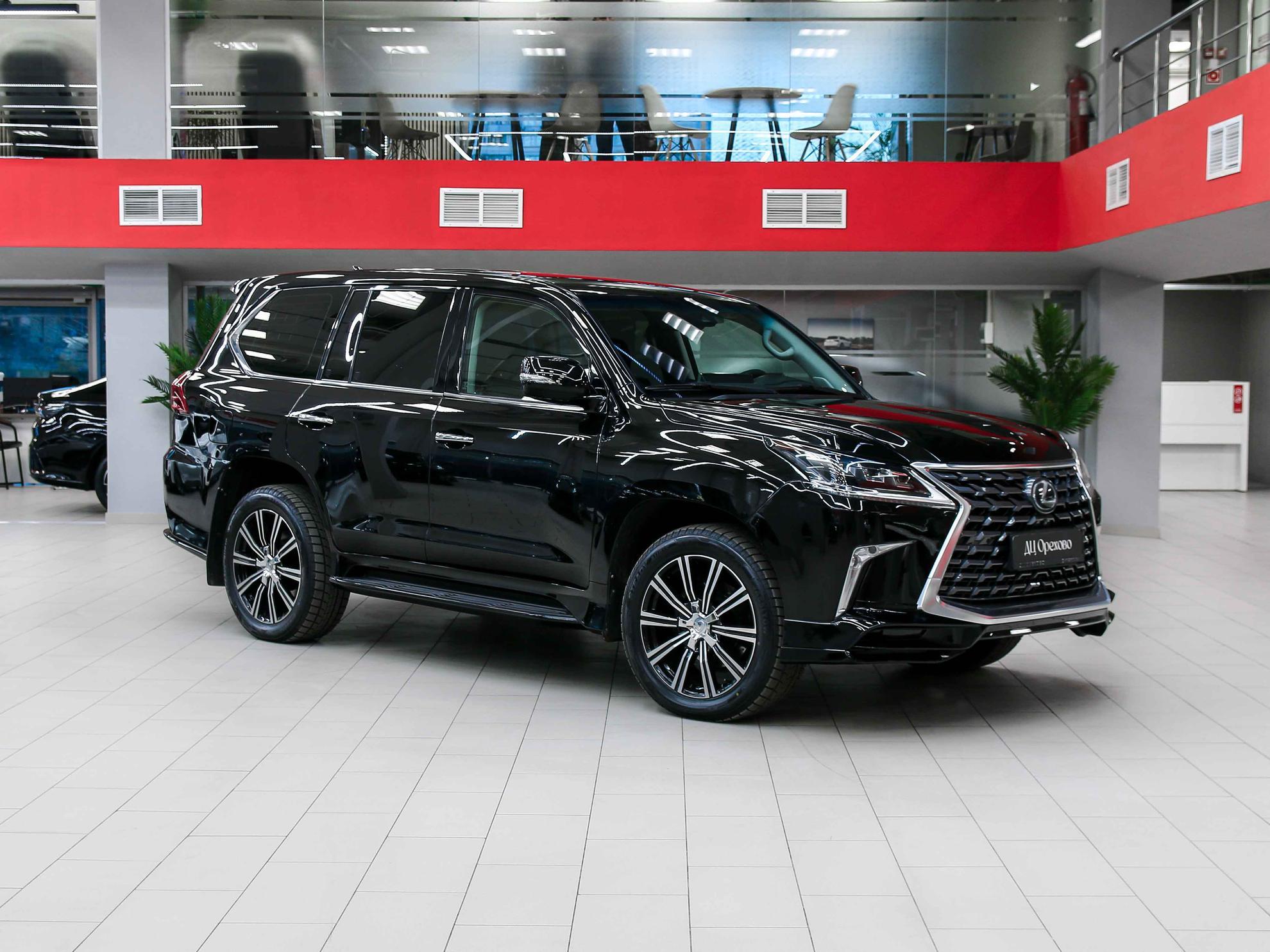 Lexus LX 2015, черный, ДЦ Орехово
