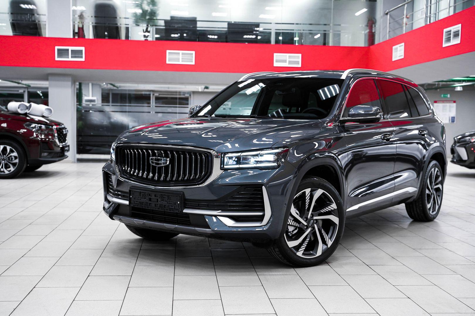Geely Monjaro 2024, серый, ДЦ Орехово