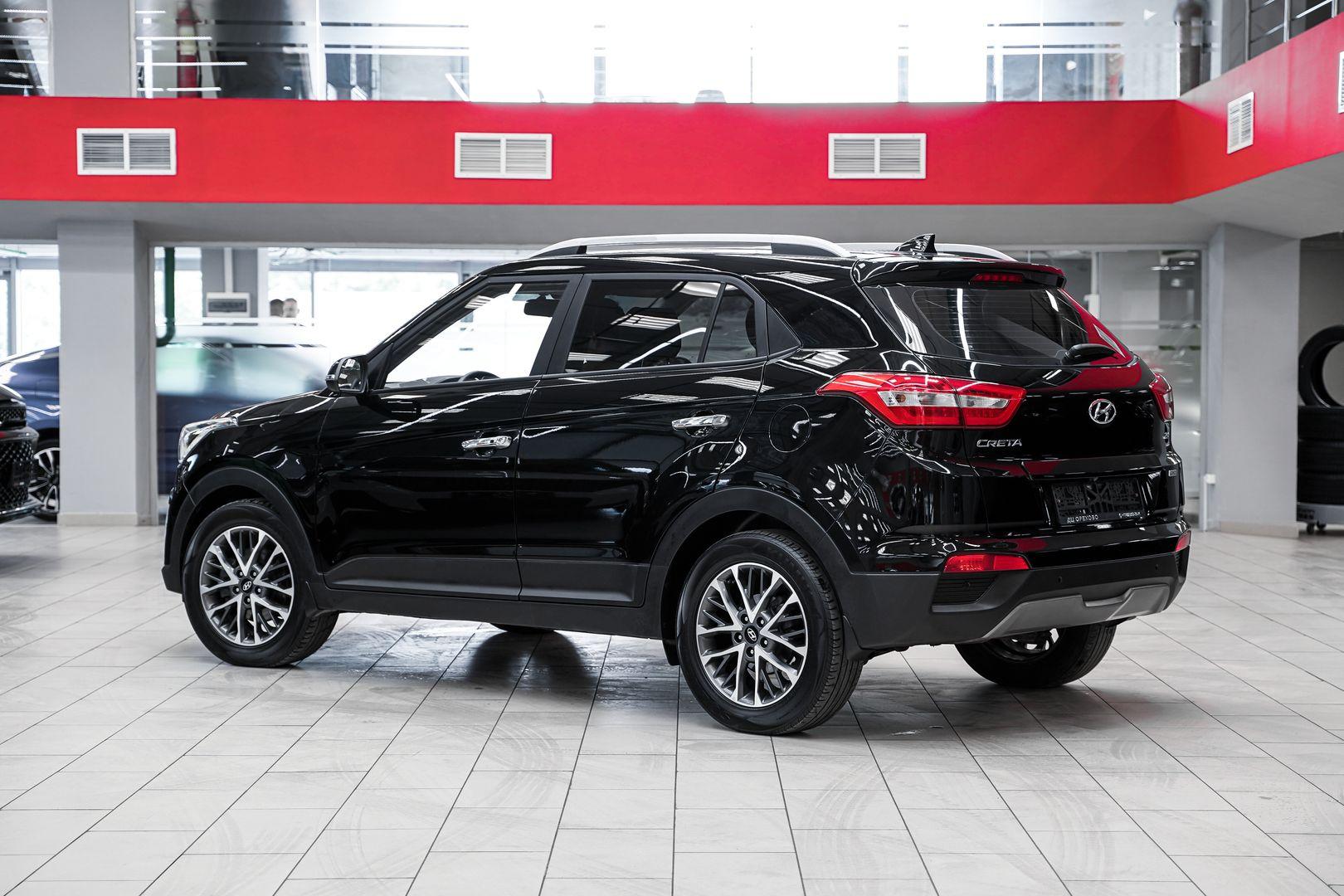 Hyundai Creta 2021, черный, ДЦ Орехово