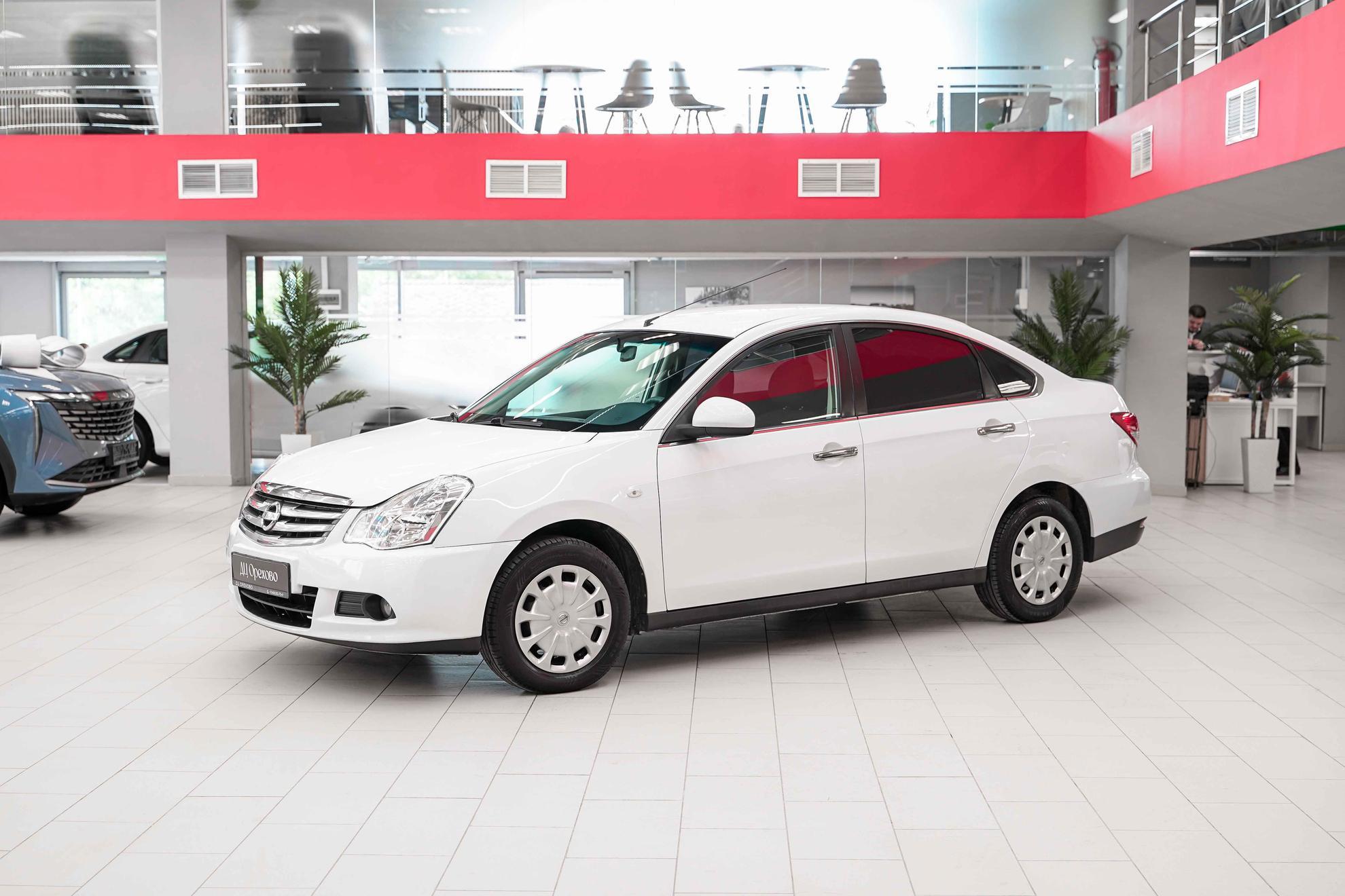 Nissan Almera 2018, белый, ДЦ Орехово