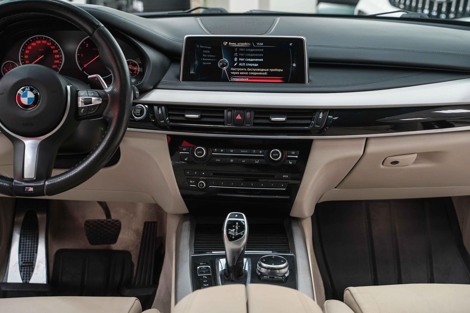 BMW X5 2016, черный, ДЦ Орехово