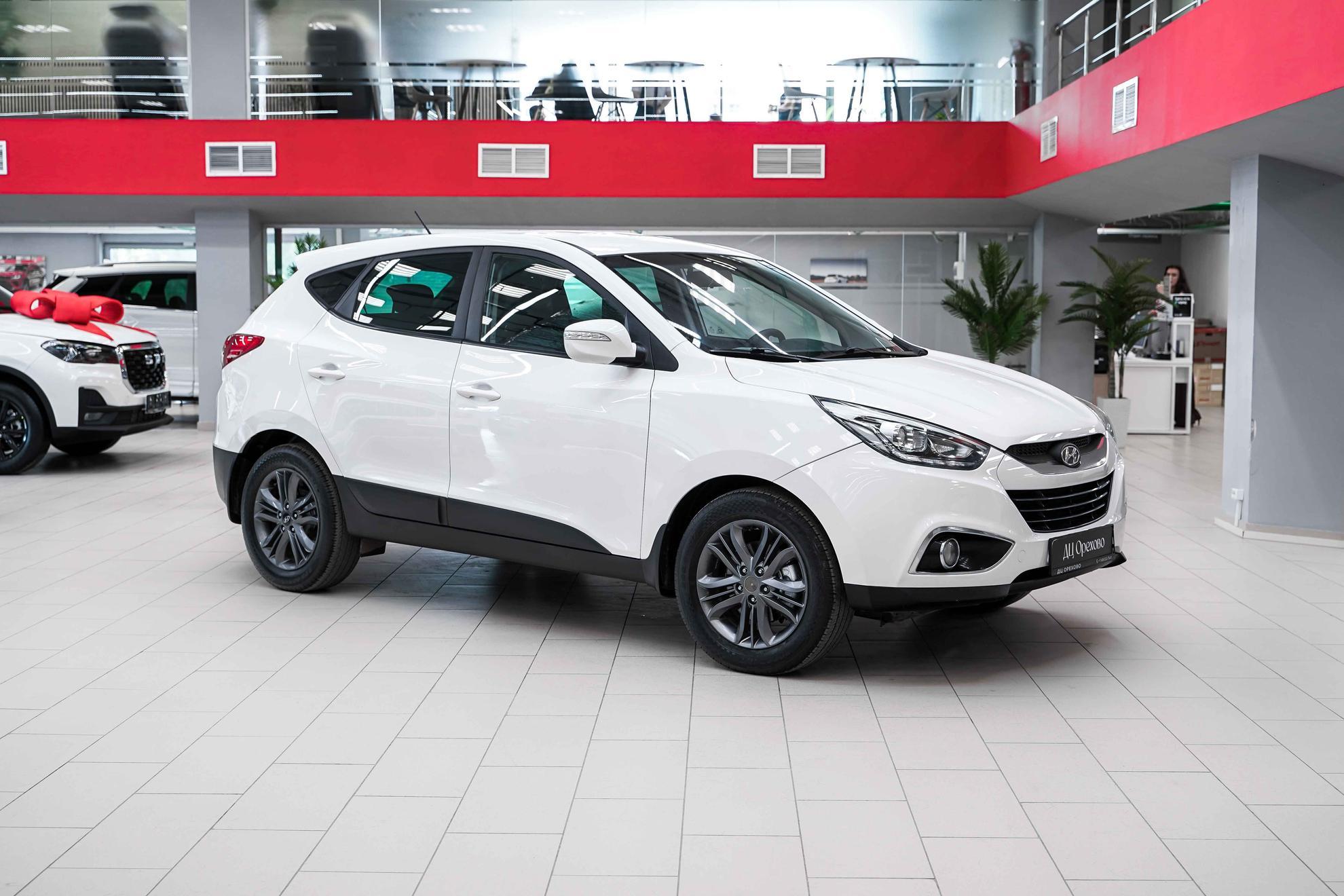 Hyundai ix35 2014, белый, ДЦ Орехово