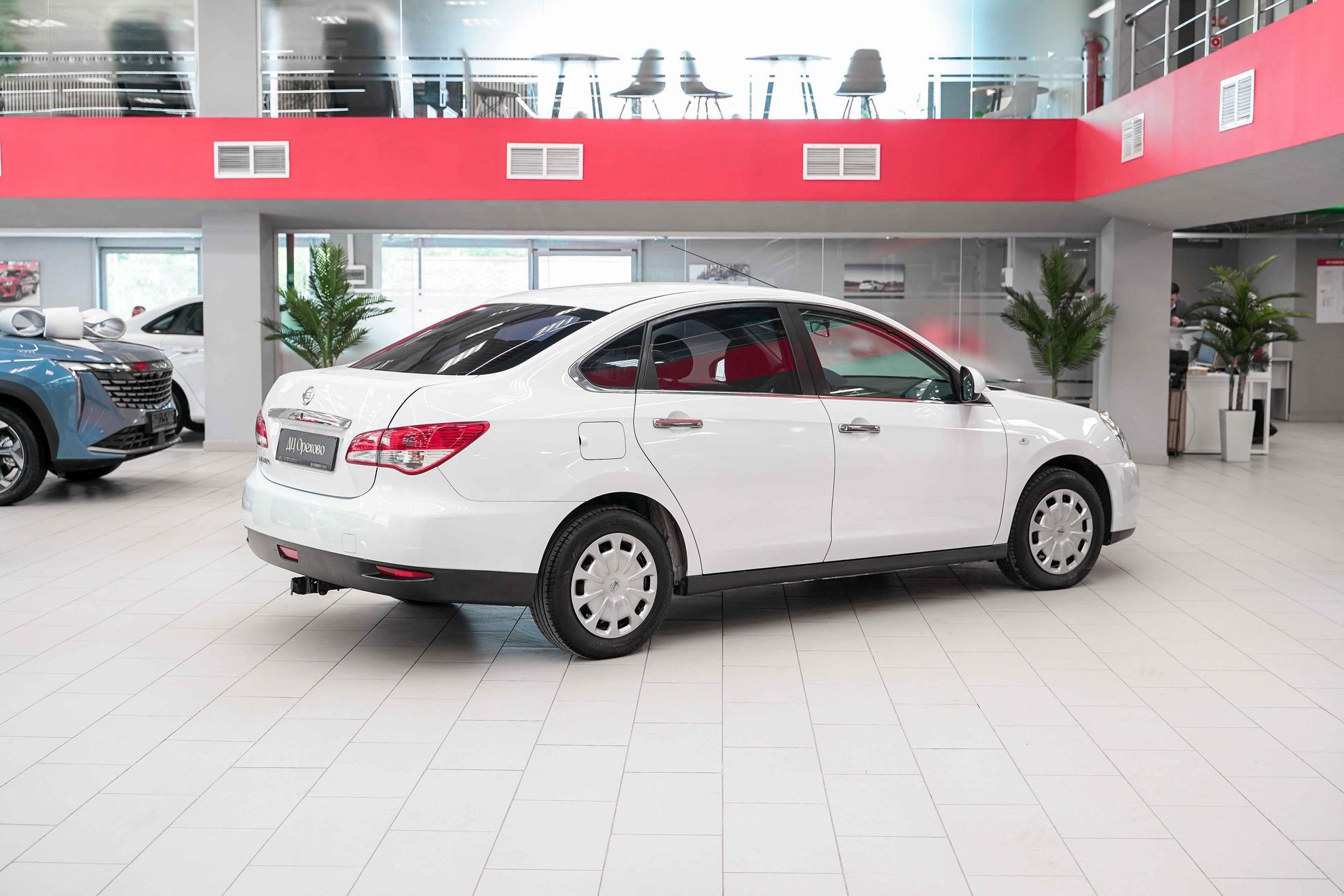 Nissan Almera 2018, белый, ДЦ Орехово