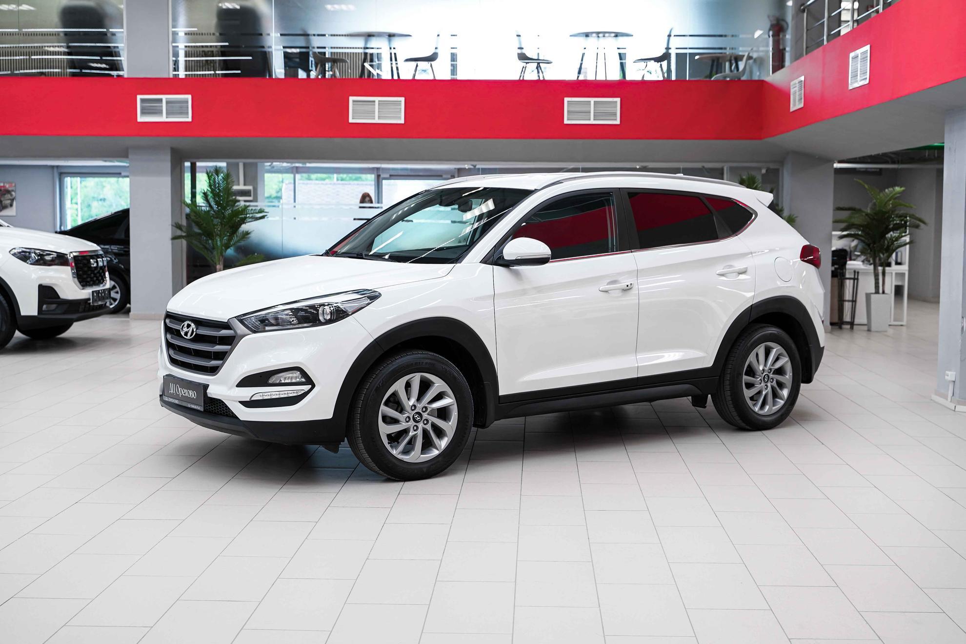 Hyundai Tucson 2018, белый, ДЦ Орехово