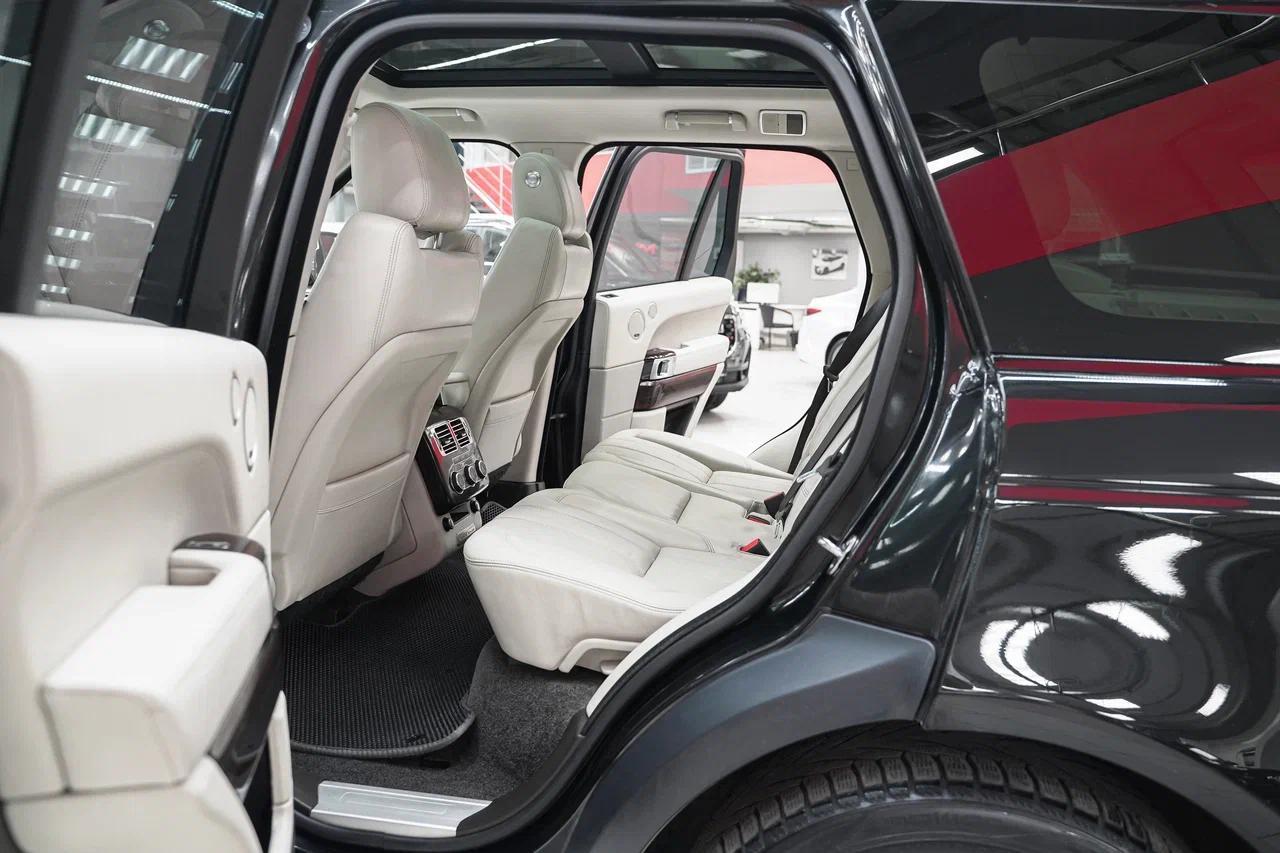 Land Rover Range Rover 2013, черный, ДЦ Орехово