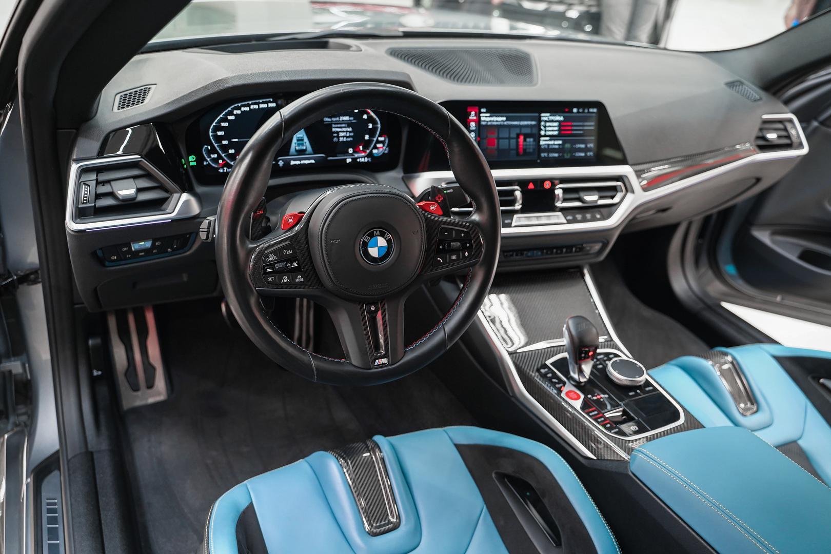 BMW M4 2023, серый, ДЦ Орехово