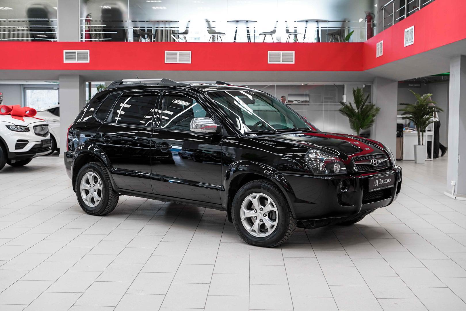 Hyundai Tucson 2008, черный, ДЦ Орехово