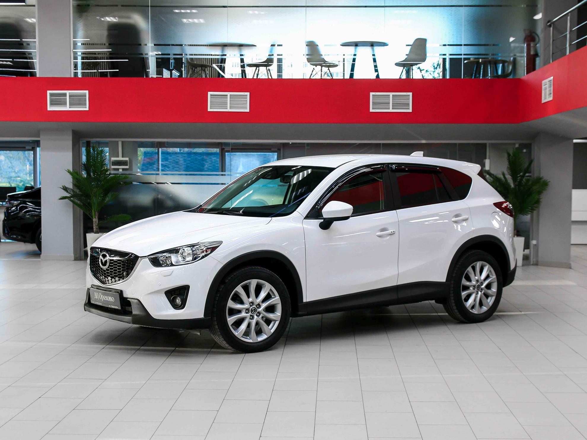 Mazda CX-5 2013, белый, ДЦ Орехово