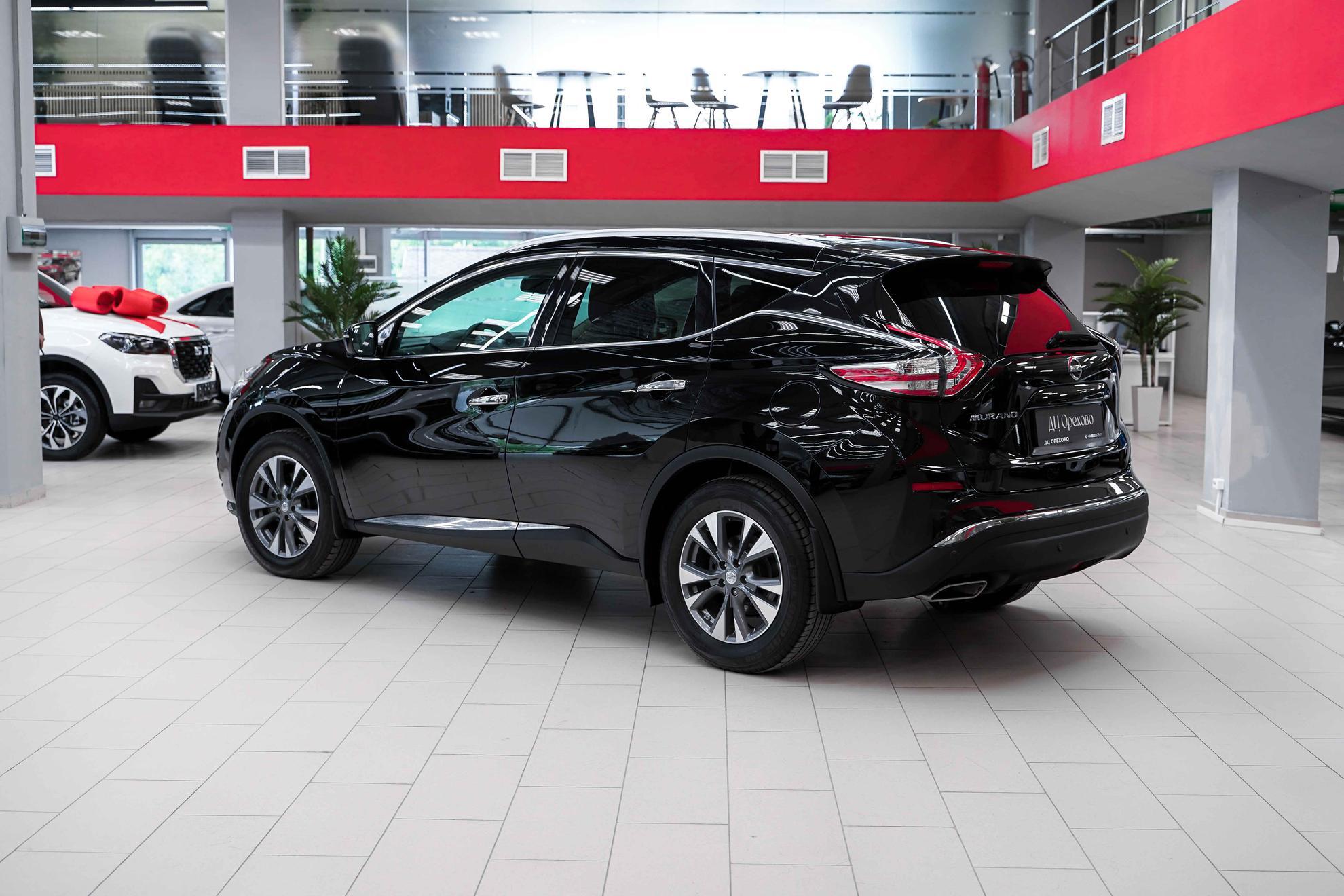 Nissan Murano 2017, черный, ДЦ Орехово