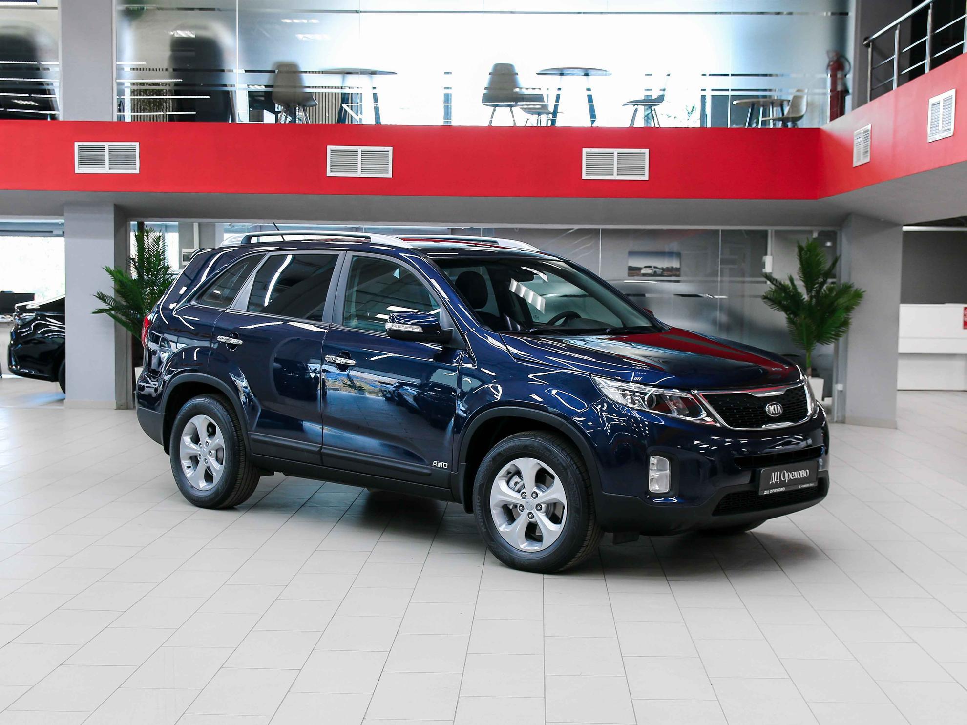 Kia Sorento 2014, синий, ДЦ Орехово