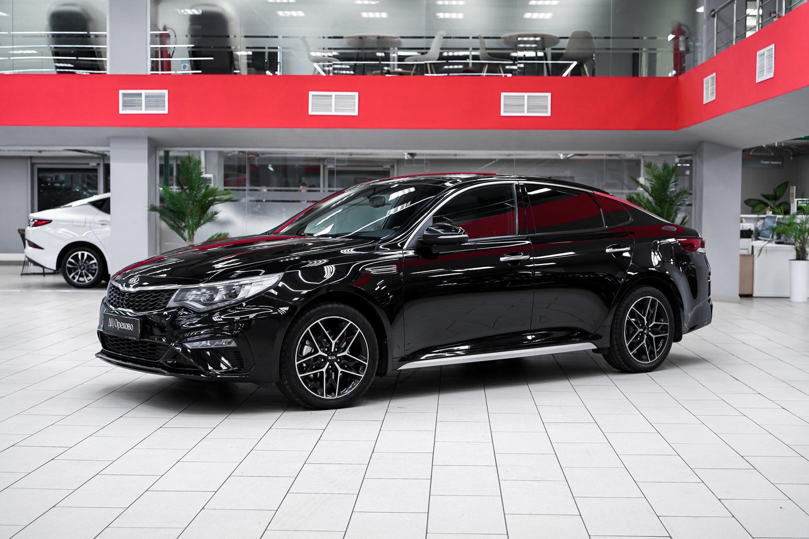 Kia Optima 2018, черный, ДЦ Орехово