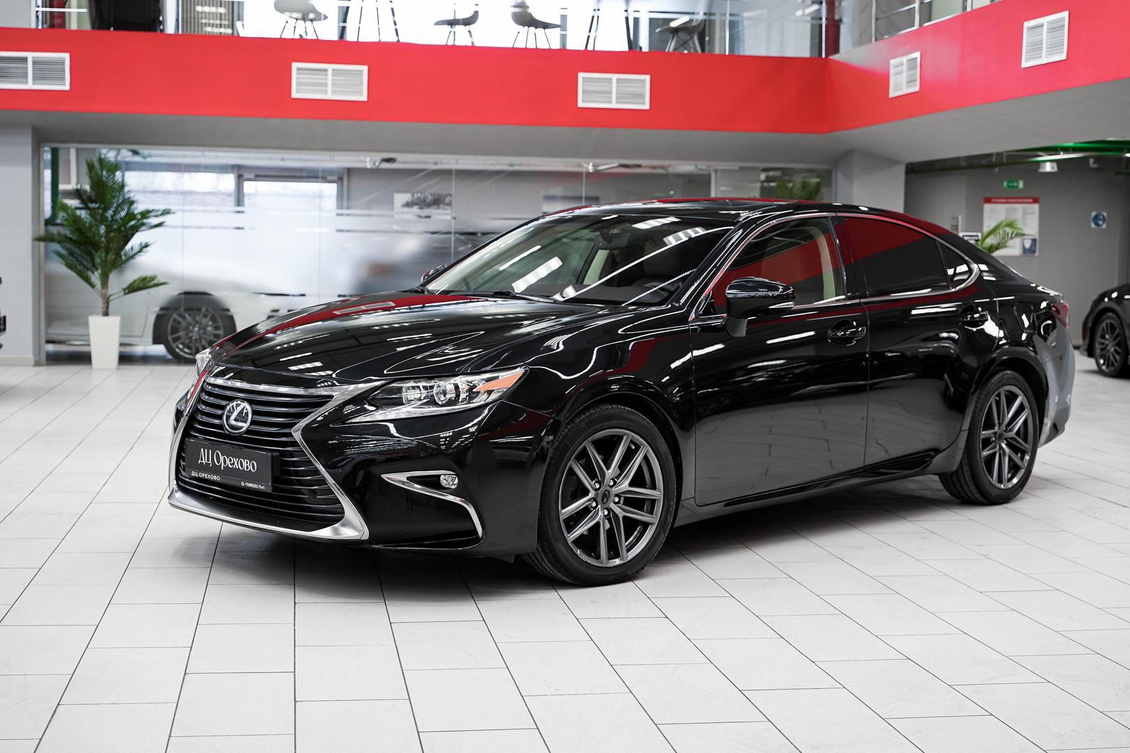 Lexus ES 2017, черный, ДЦ Орехово