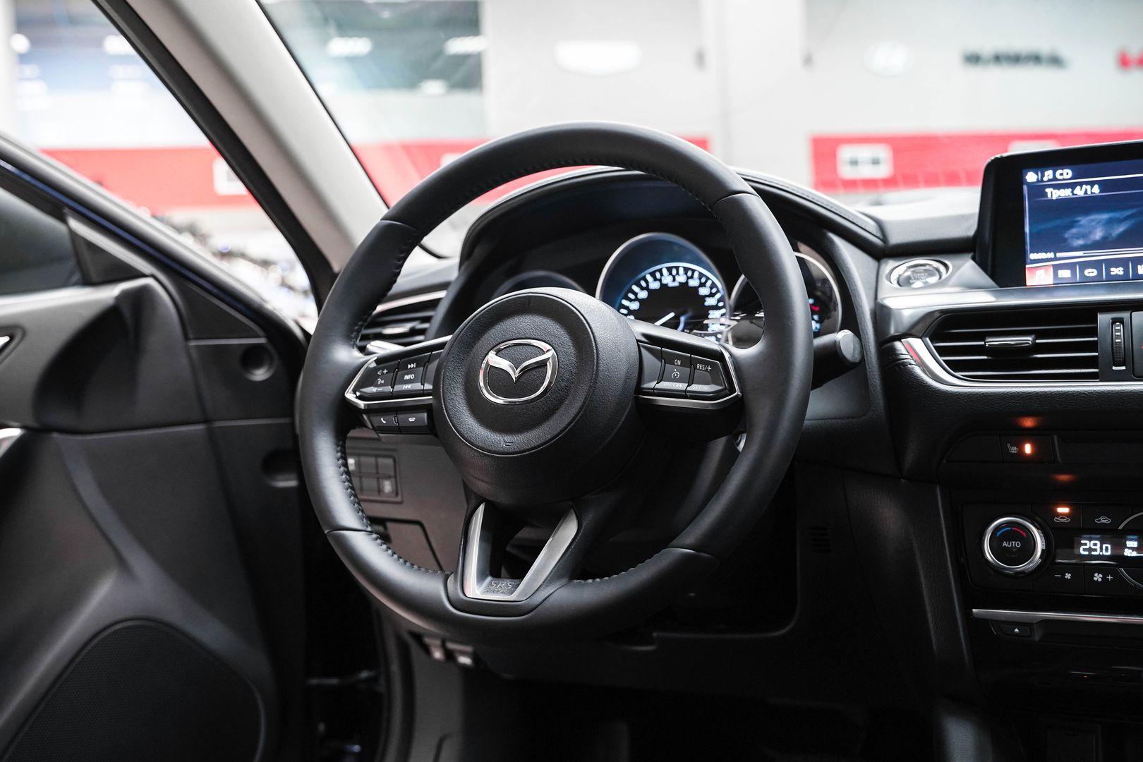 Mazda 6 2018, синий, ДЦ Орехово
