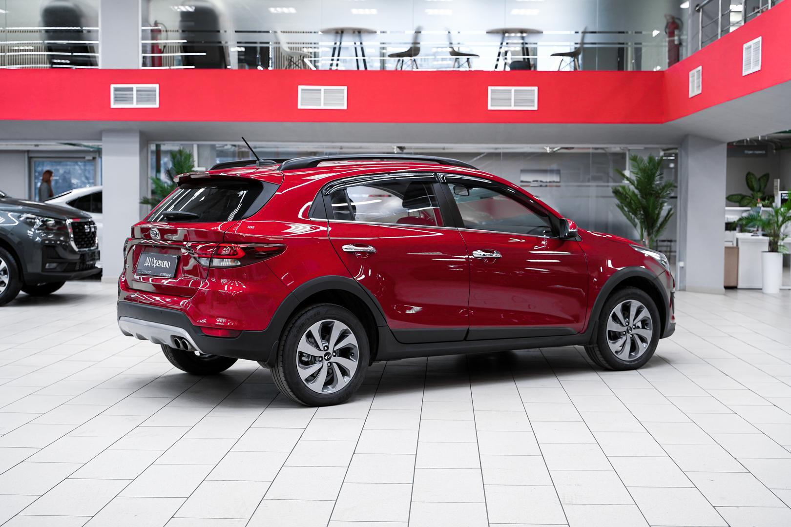 Kia Rio X-Line 2019, красный, ДЦ Орехово
